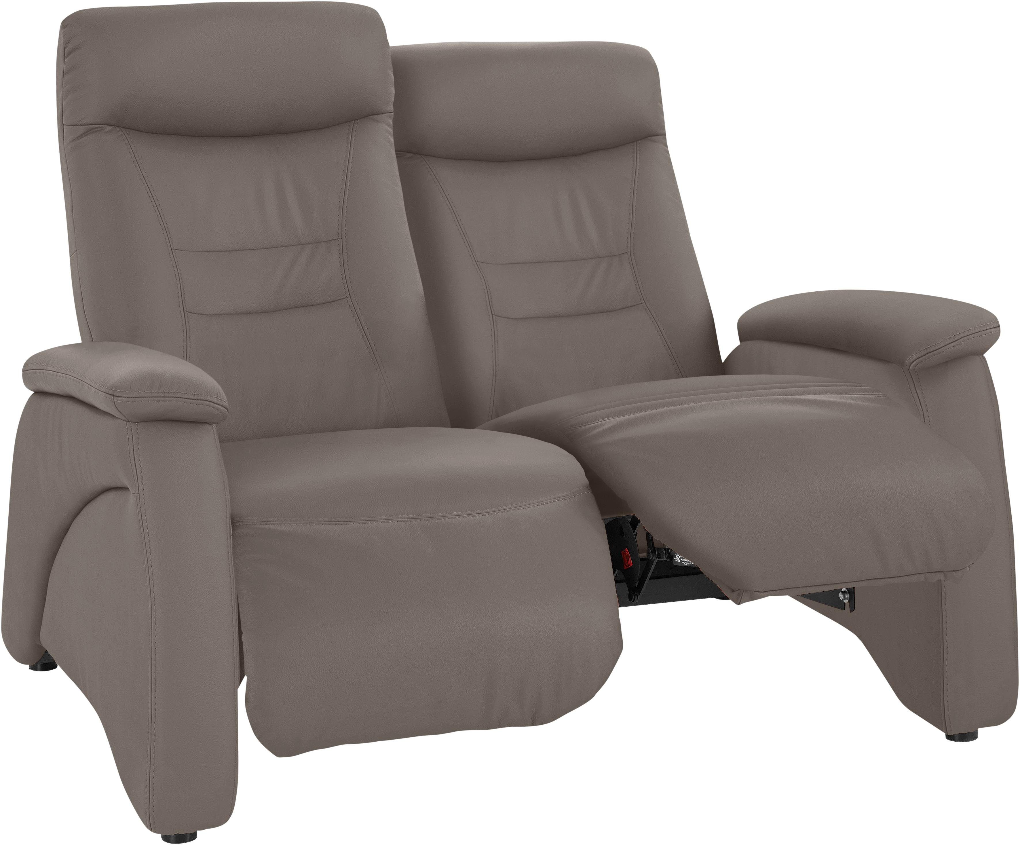 exxpo - sofa fashion 2-zitsbank Ascoli, bioscoopsofa met hoog zitcomfort, comfortabele armleuningen