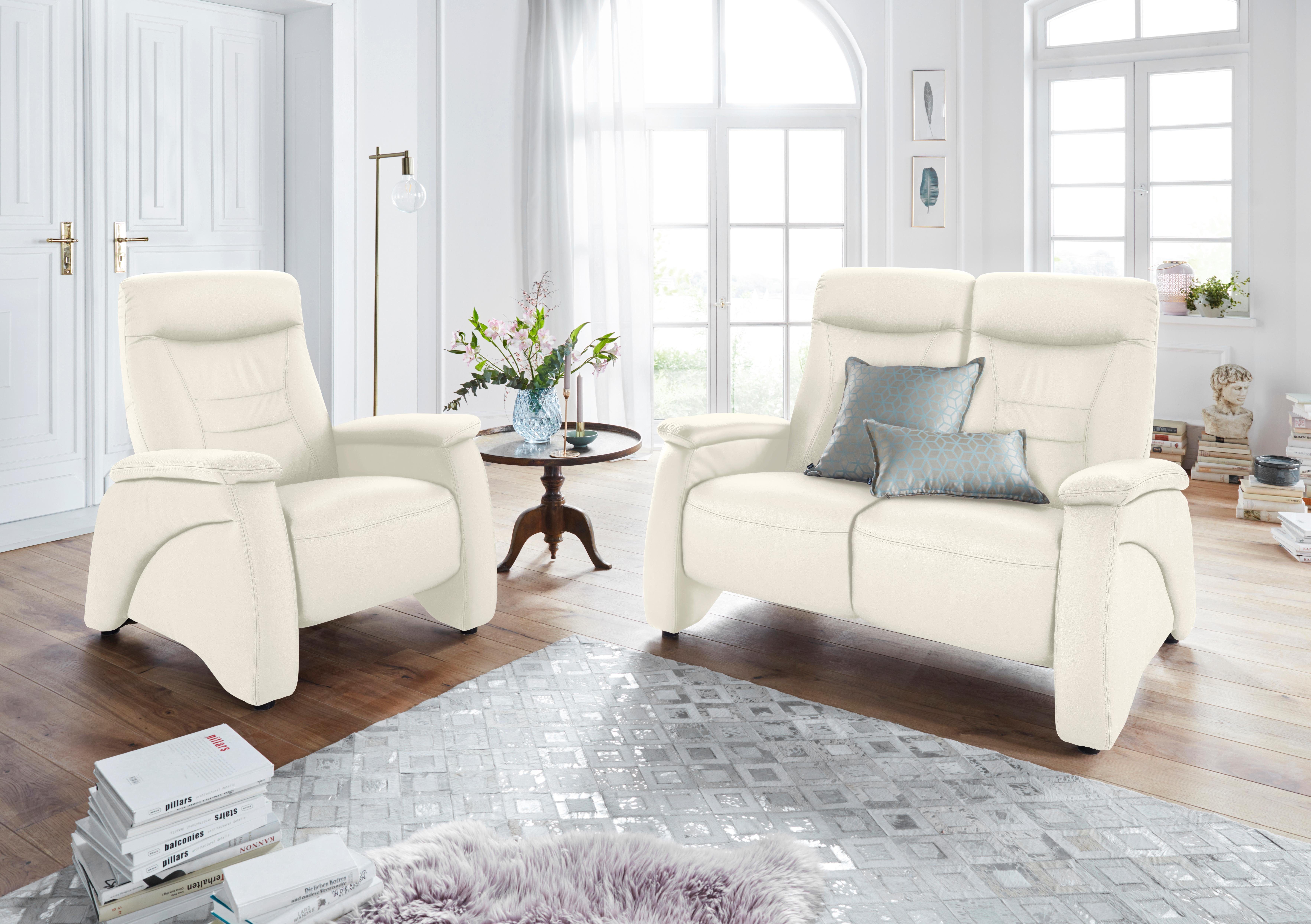 exxpo - sofa fashion 2-zitsbank Ascoli, bioscoopsofa met hoog zitcomfort, comfortabele armleuningen