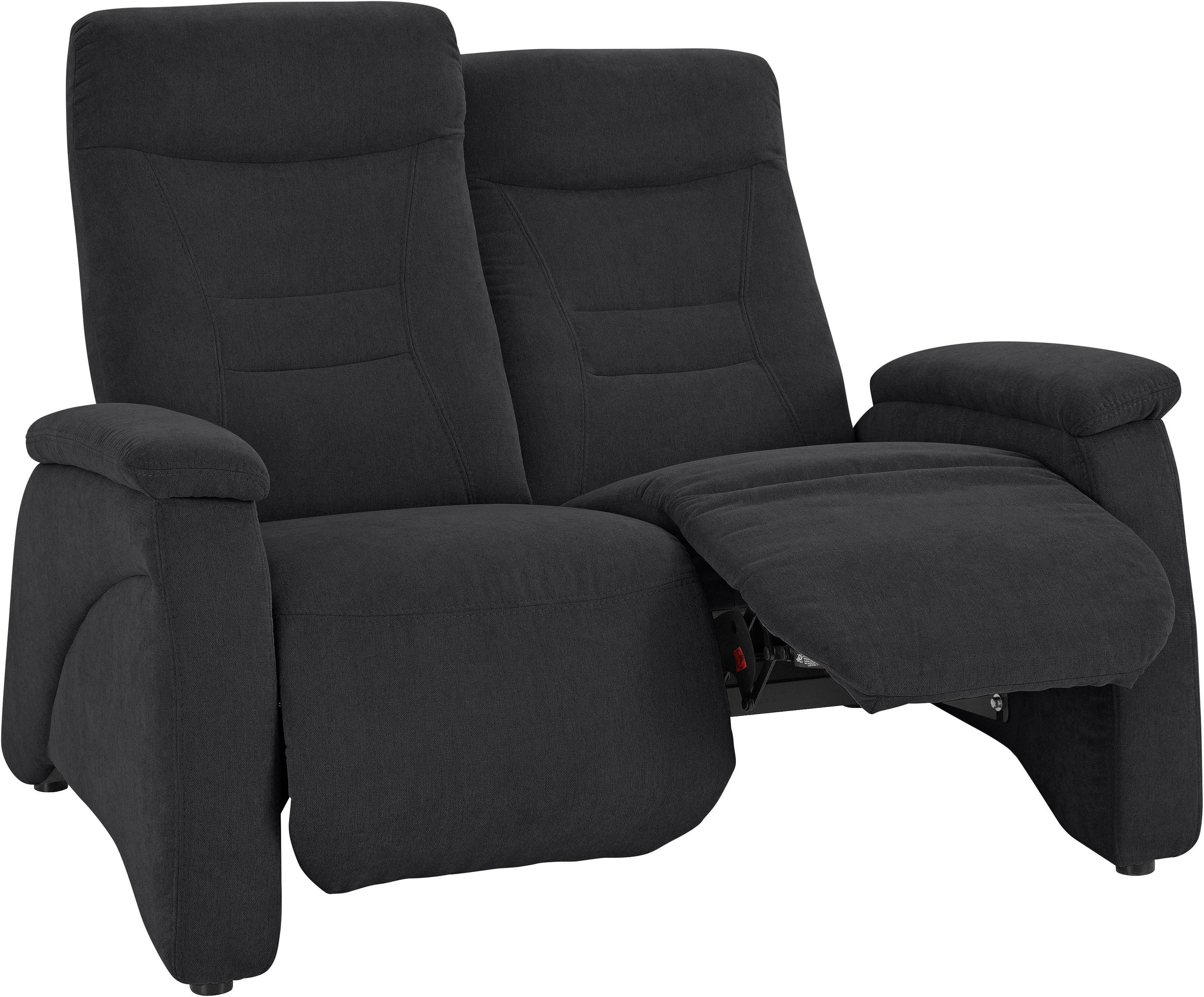 exxpo - sofa fashion 2-zitsbank Ascoli, bioscoopsofa met hoog zitcomfort, comfortabele armleuningen