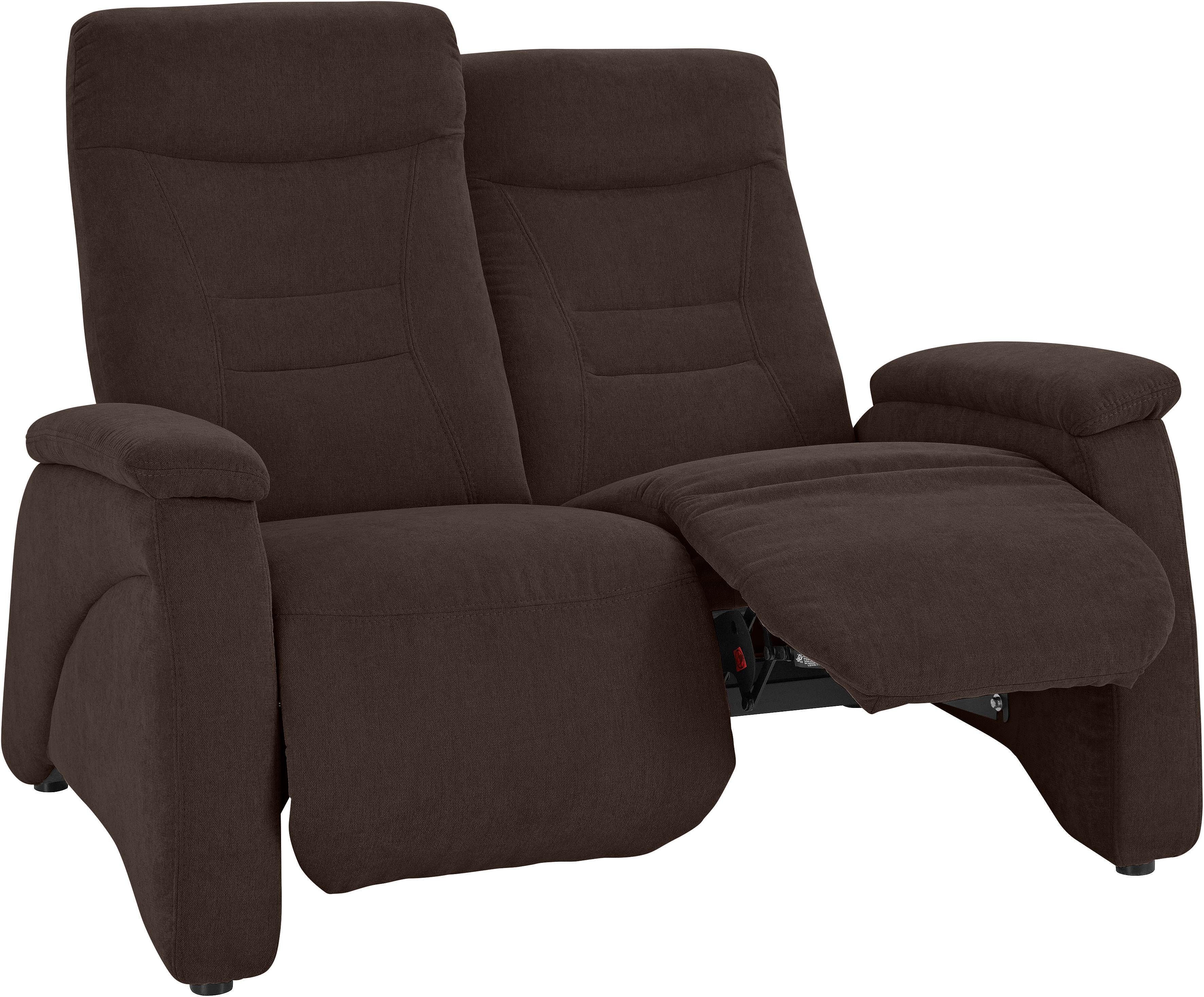exxpo - sofa fashion 2-zitsbank Ascoli, bioscoopsofa met hoog zitcomfort, comfortabele armleuningen