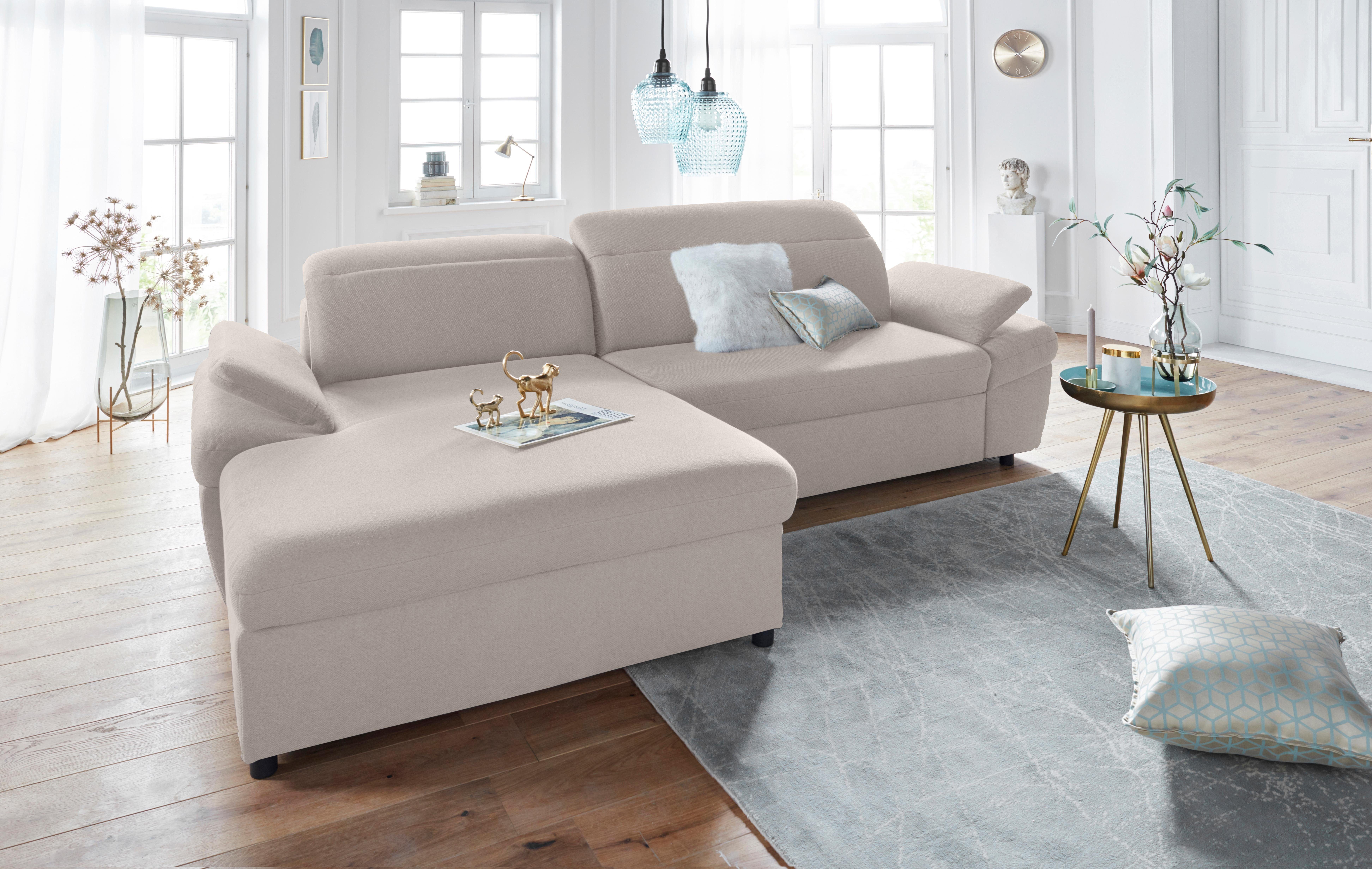 exxpo sofa fashion Hoekbank naar keuze met slaapfunctie en bedkist