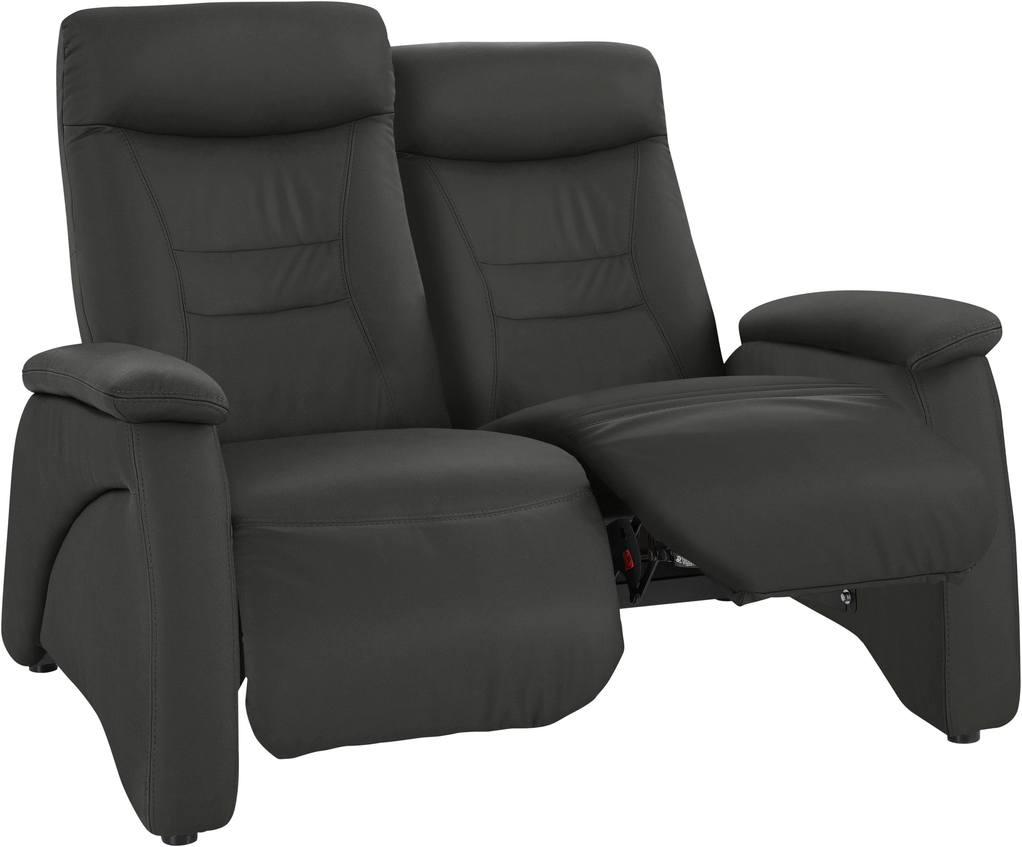 exxpo - sofa fashion 2-zitsbank Ascoli, bioscoopsofa met hoog zitcomfort, comfortabele armleuningen