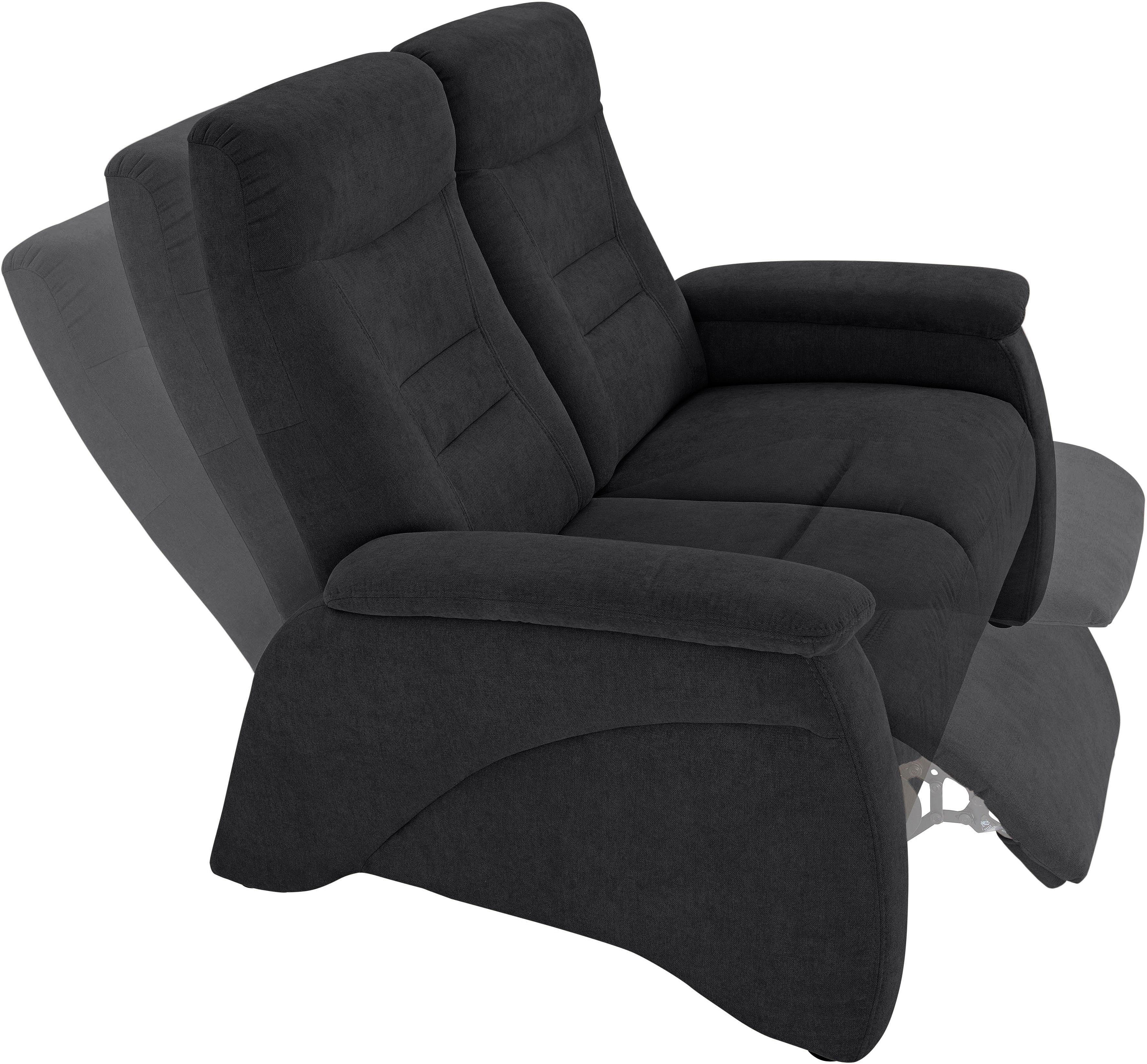 exxpo - sofa fashion 2-zitsbank Ascoli, bioscoopsofa met hoog zitcomfort, comfortabele armleuningen
