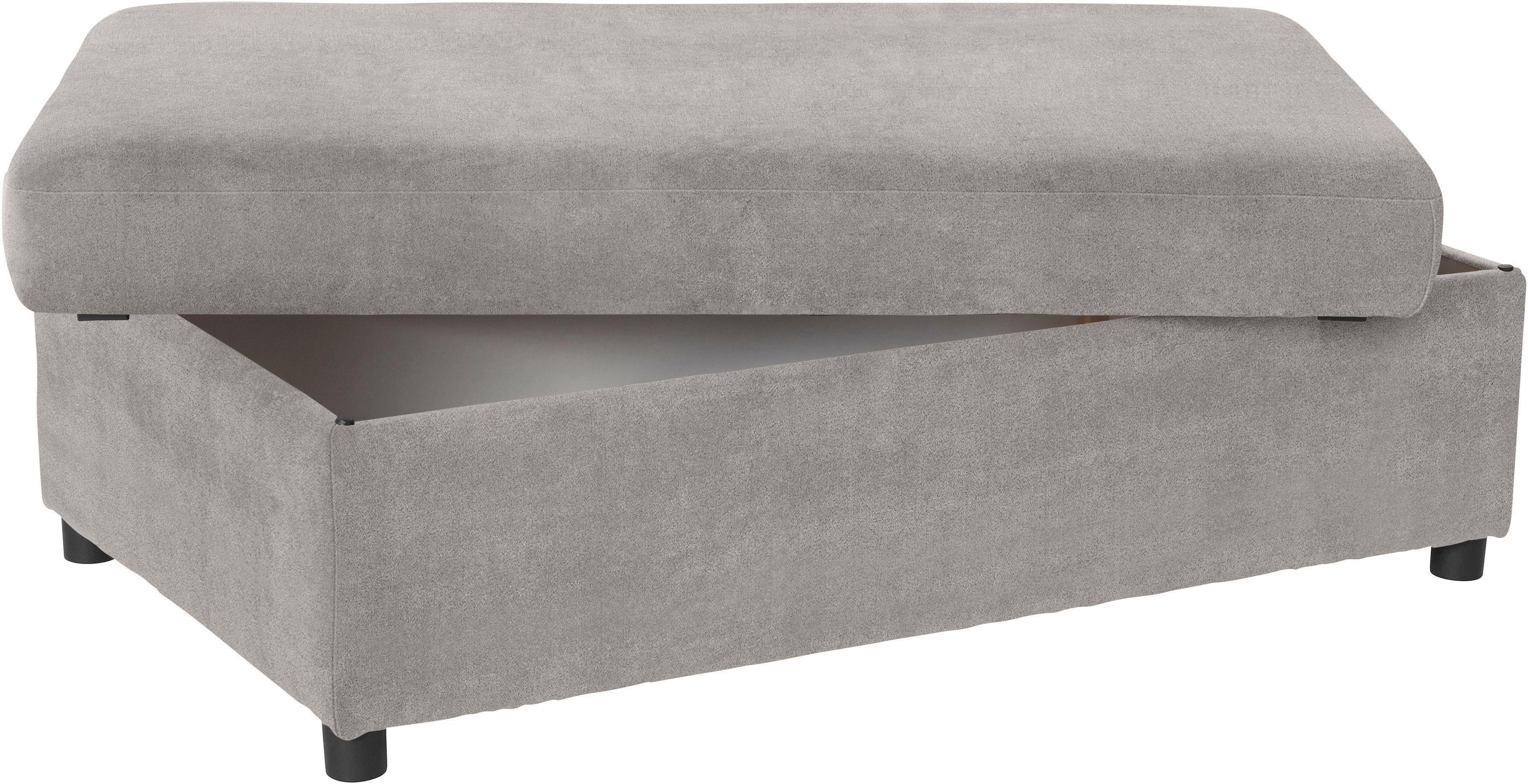 exxpo - sofa fashion Hocker Kyoto bankkruk met opbergvak onder de zitting