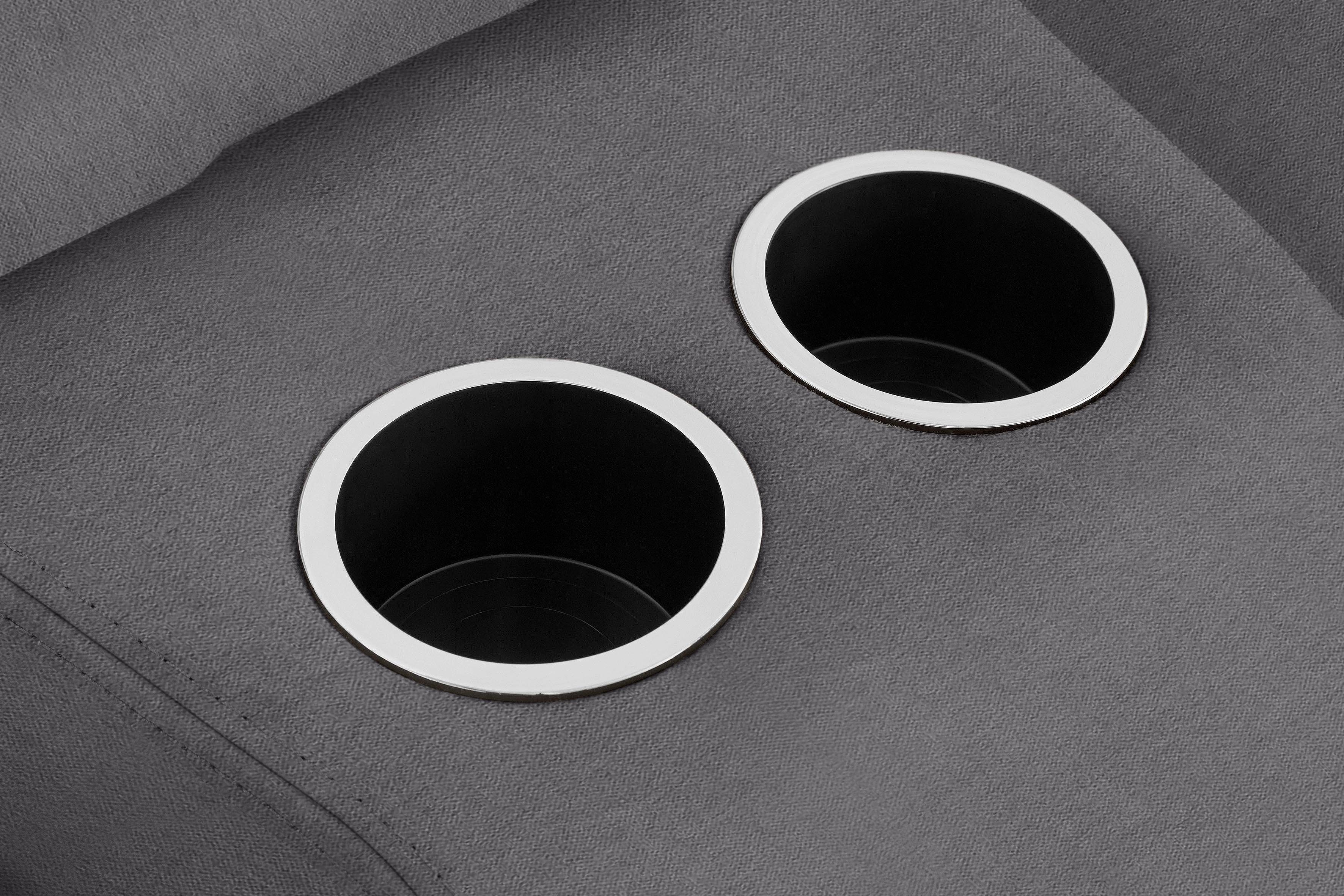 exxpo - sofa fashion 3-zitsbank Ascoli, bioscoopsofa met hoog zitcomfort, comfortabele armleuningen