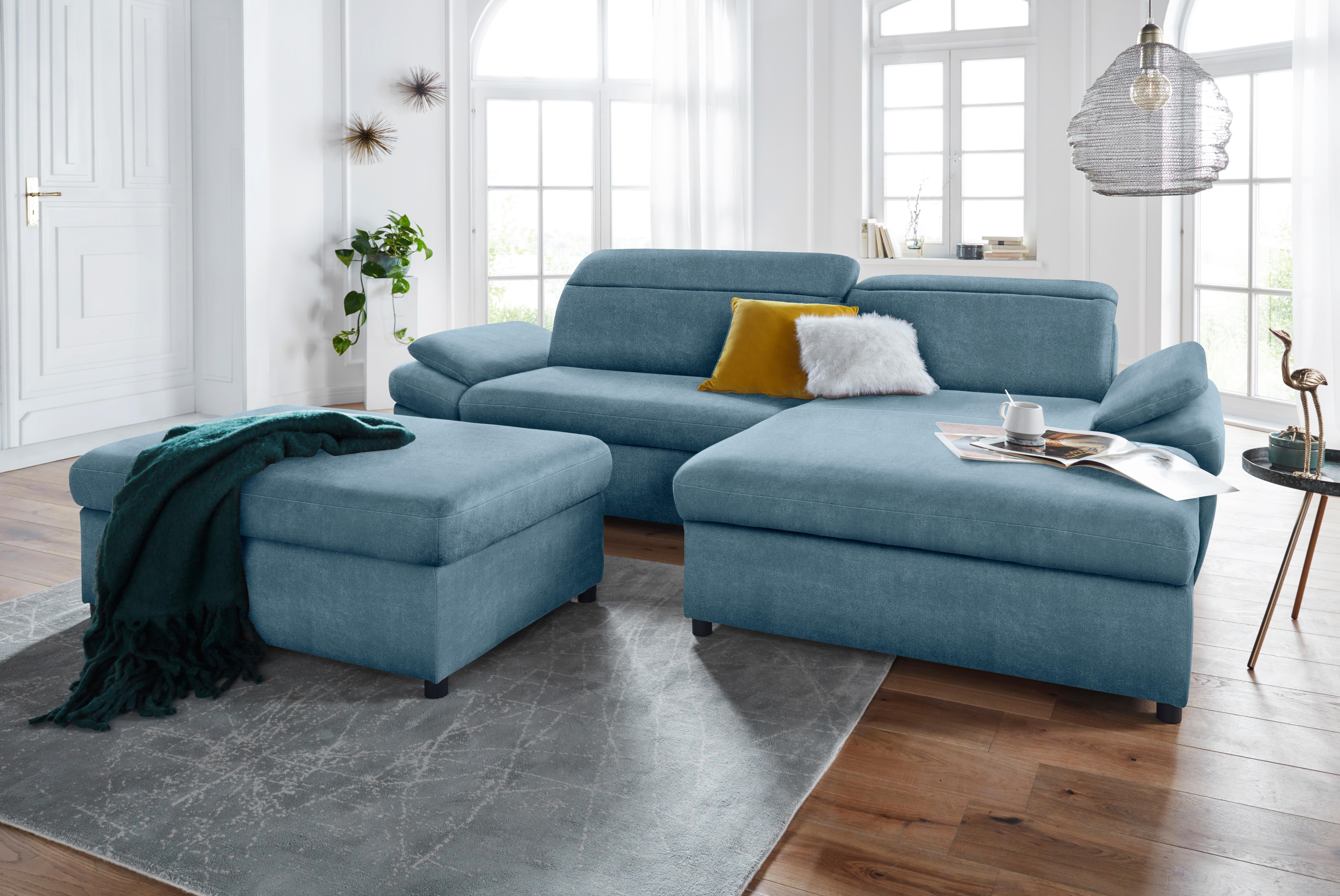 exxpo - sofa fashion Hocker Kyoto bankkruk met opbergvak onder de zitting