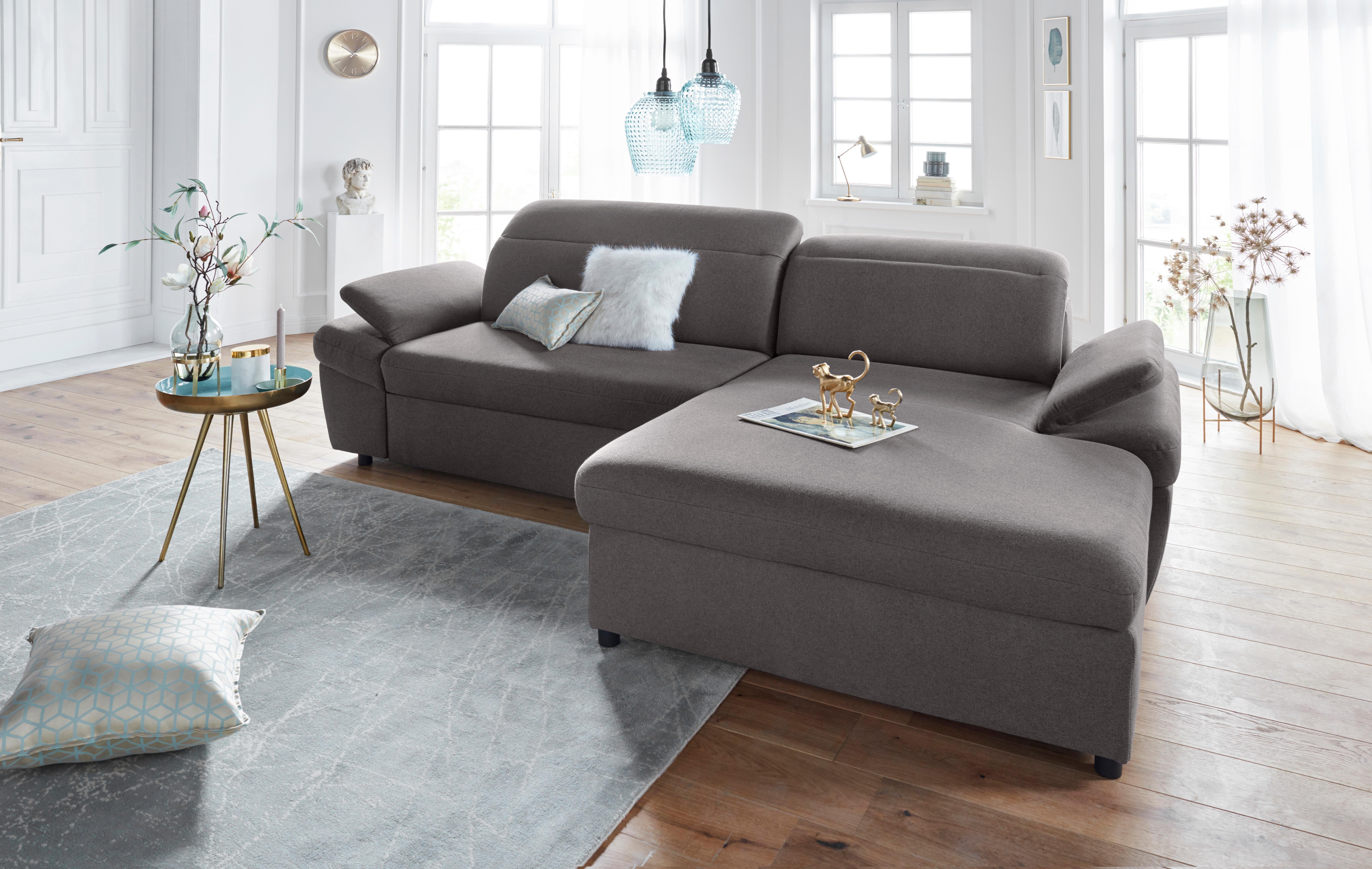 exxpo sofa fashion Hoekbank naar keuze met slaapfunctie en bedkist