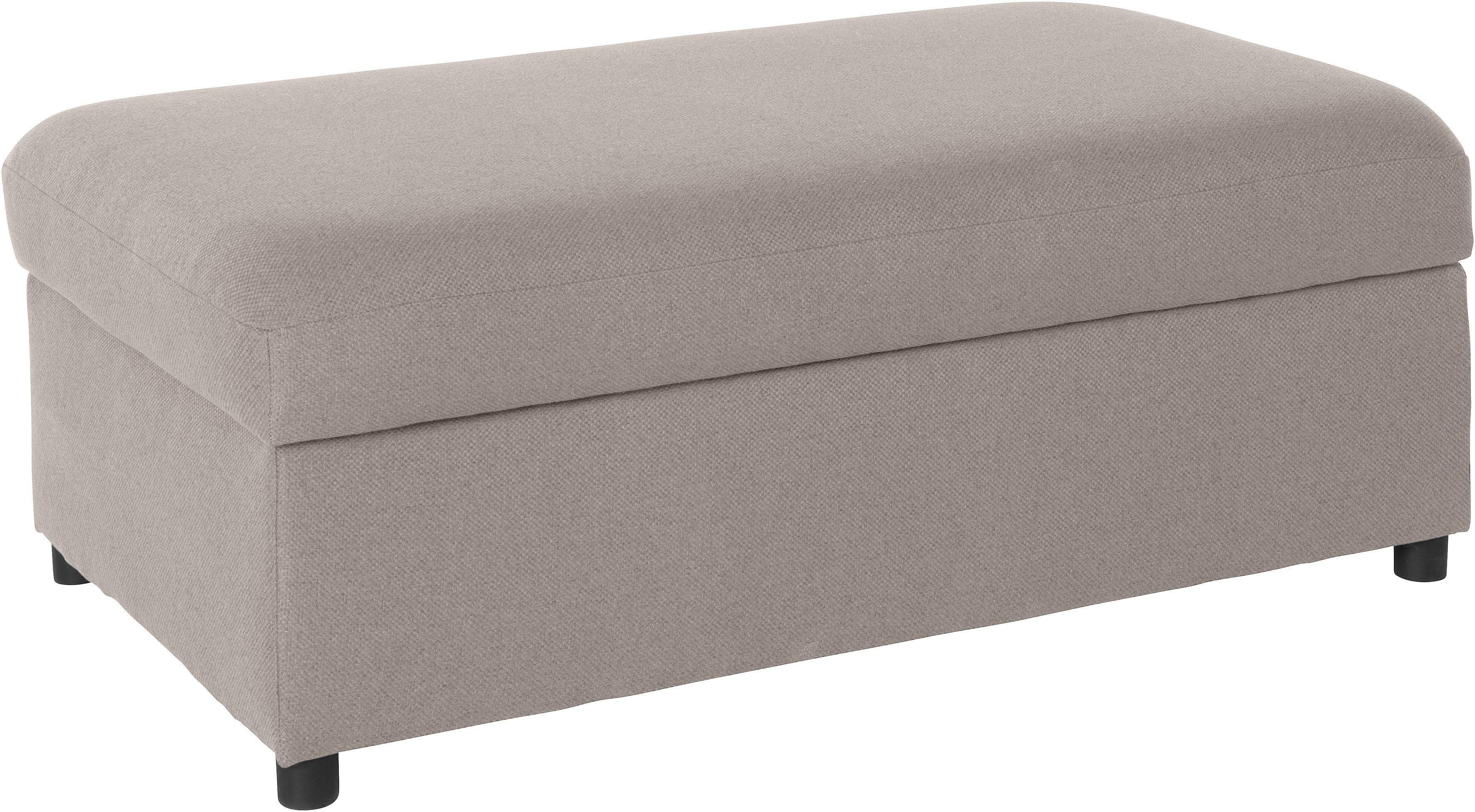 exxpo - sofa fashion Hocker Kyoto bankkruk met opbergvak onder de zitting