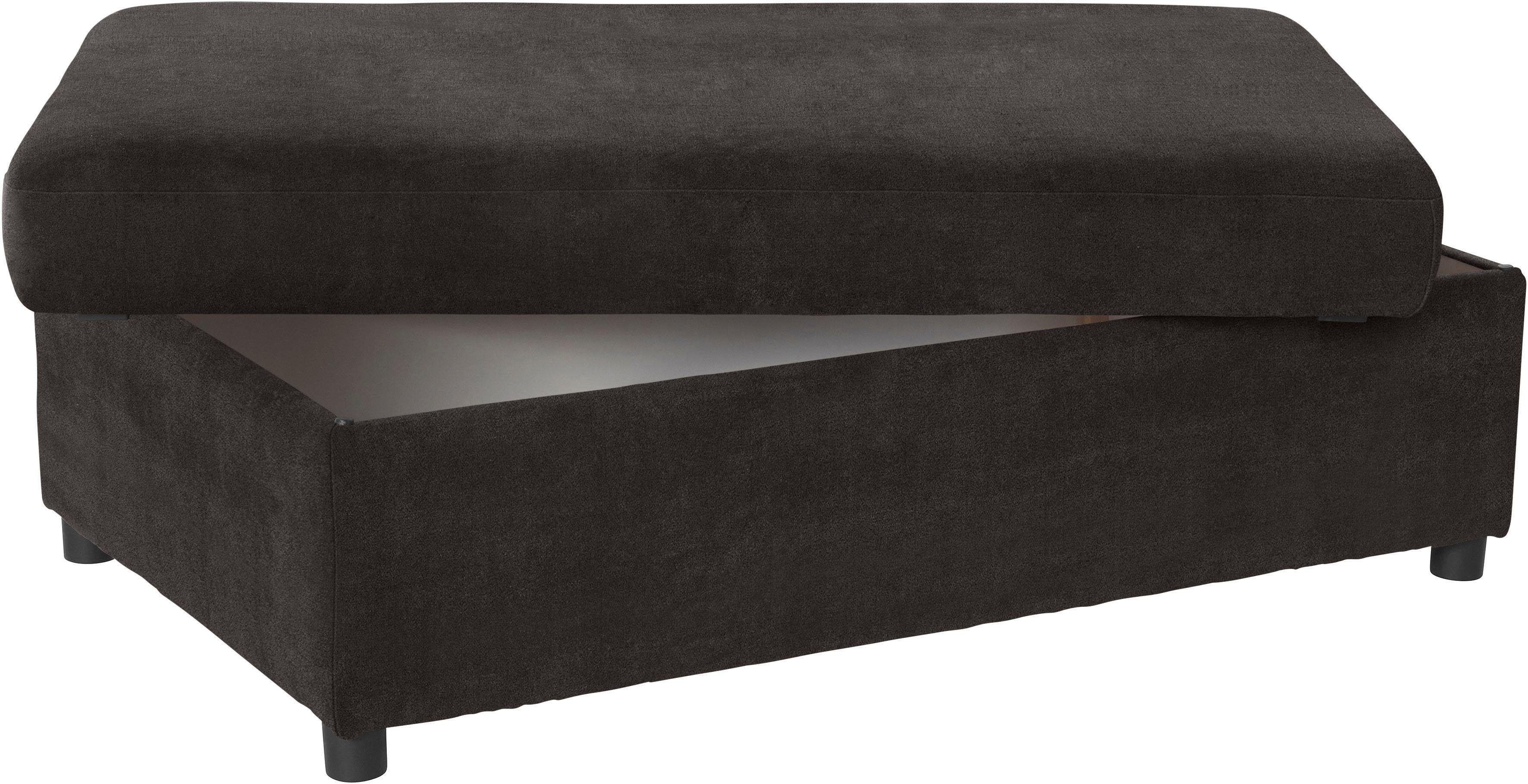 exxpo - sofa fashion Hocker Kyoto bankkruk met opbergvak onder de zitting