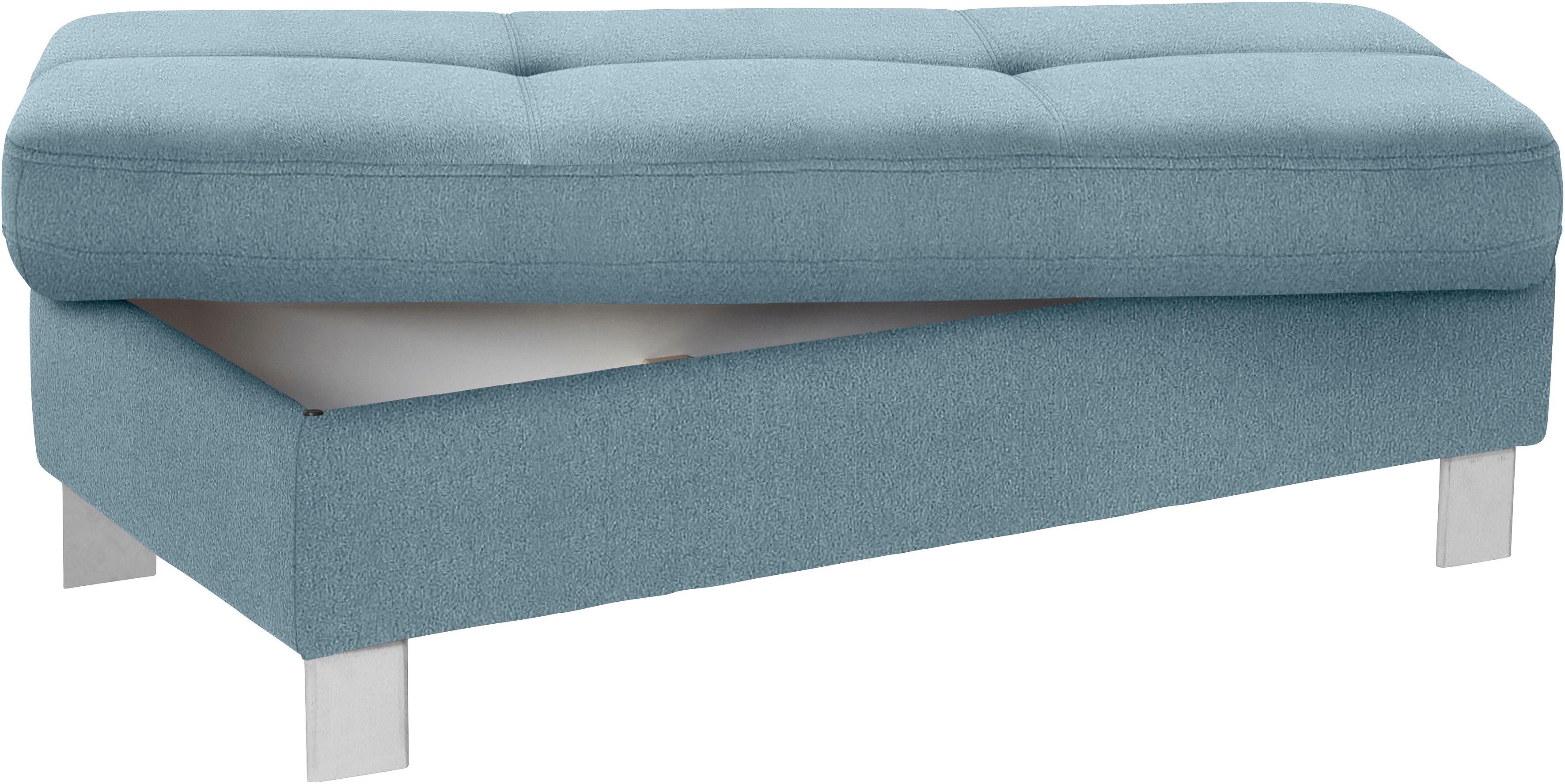 exxpo - sofa fashion Hocker Fiji Barkruk met opbergruimte onder de zitting