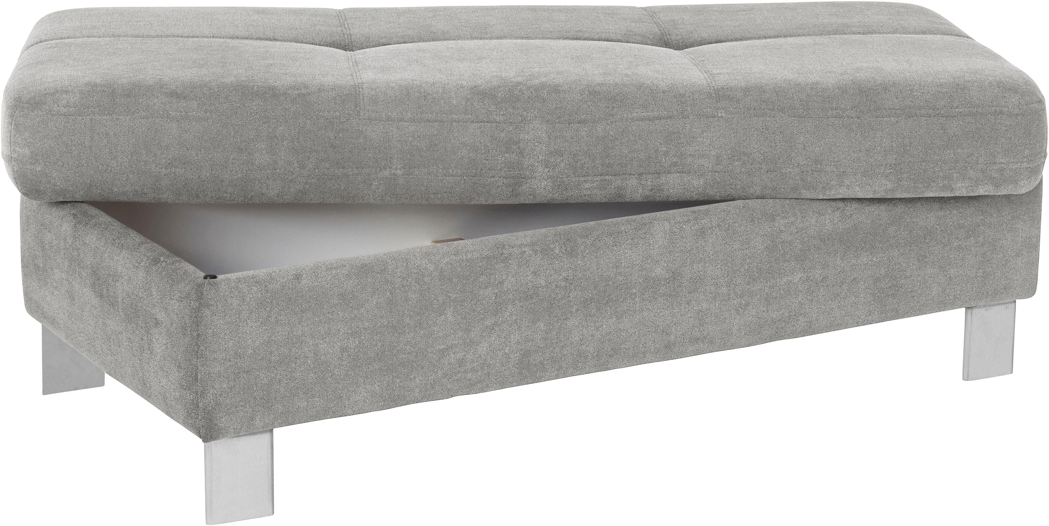 exxpo - sofa fashion Hocker Fiji Barkruk met opbergruimte onder de zitting