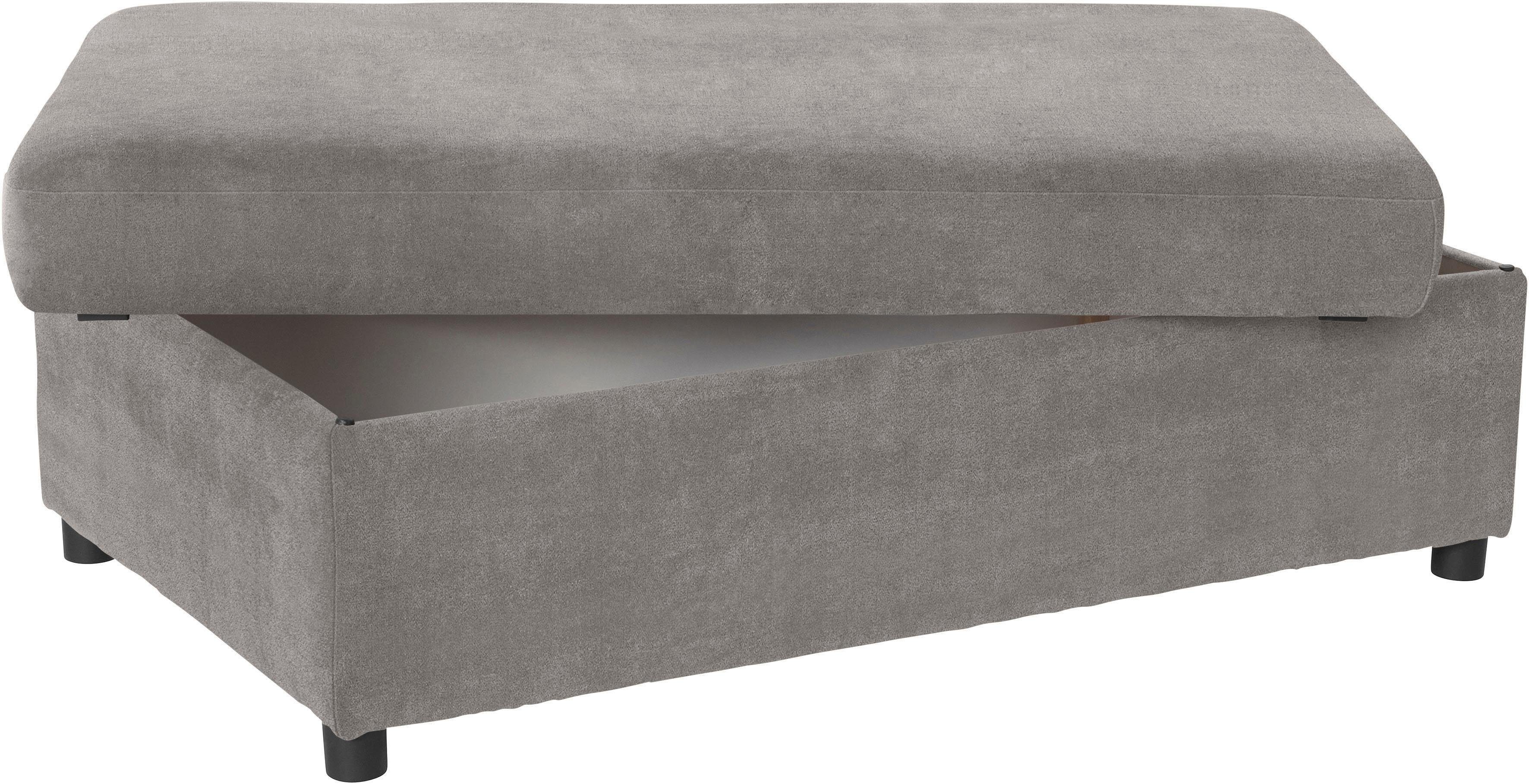 exxpo - sofa fashion Hocker Kyoto bankkruk met opbergvak onder de zitting