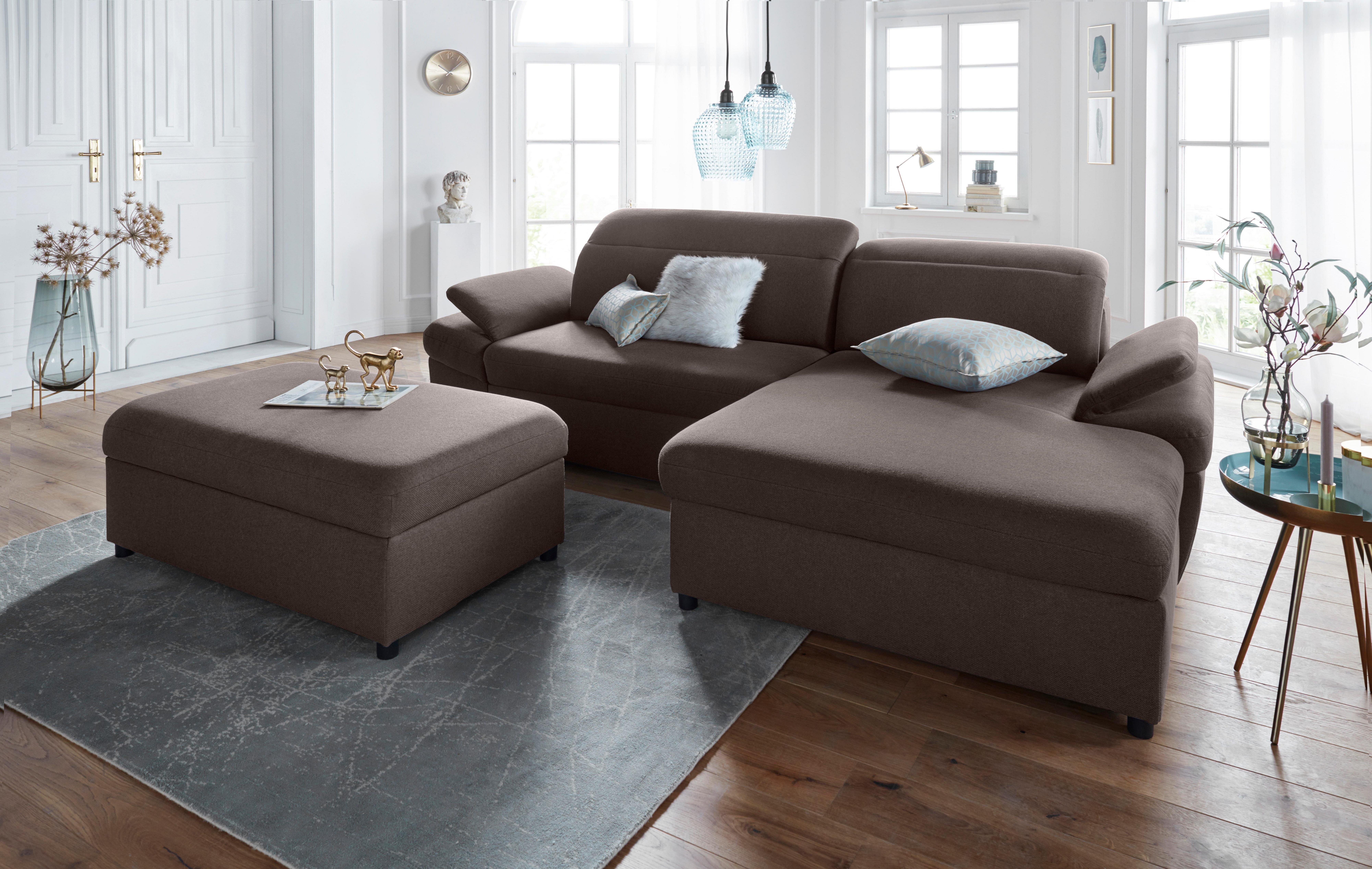 exxpo - sofa fashion Hocker Kyoto bankkruk met opbergvak onder de zitting