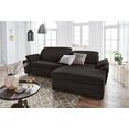 exxpo - sofa fashion hoekbank naar keuze met slaapfunctie en bedkist bruin