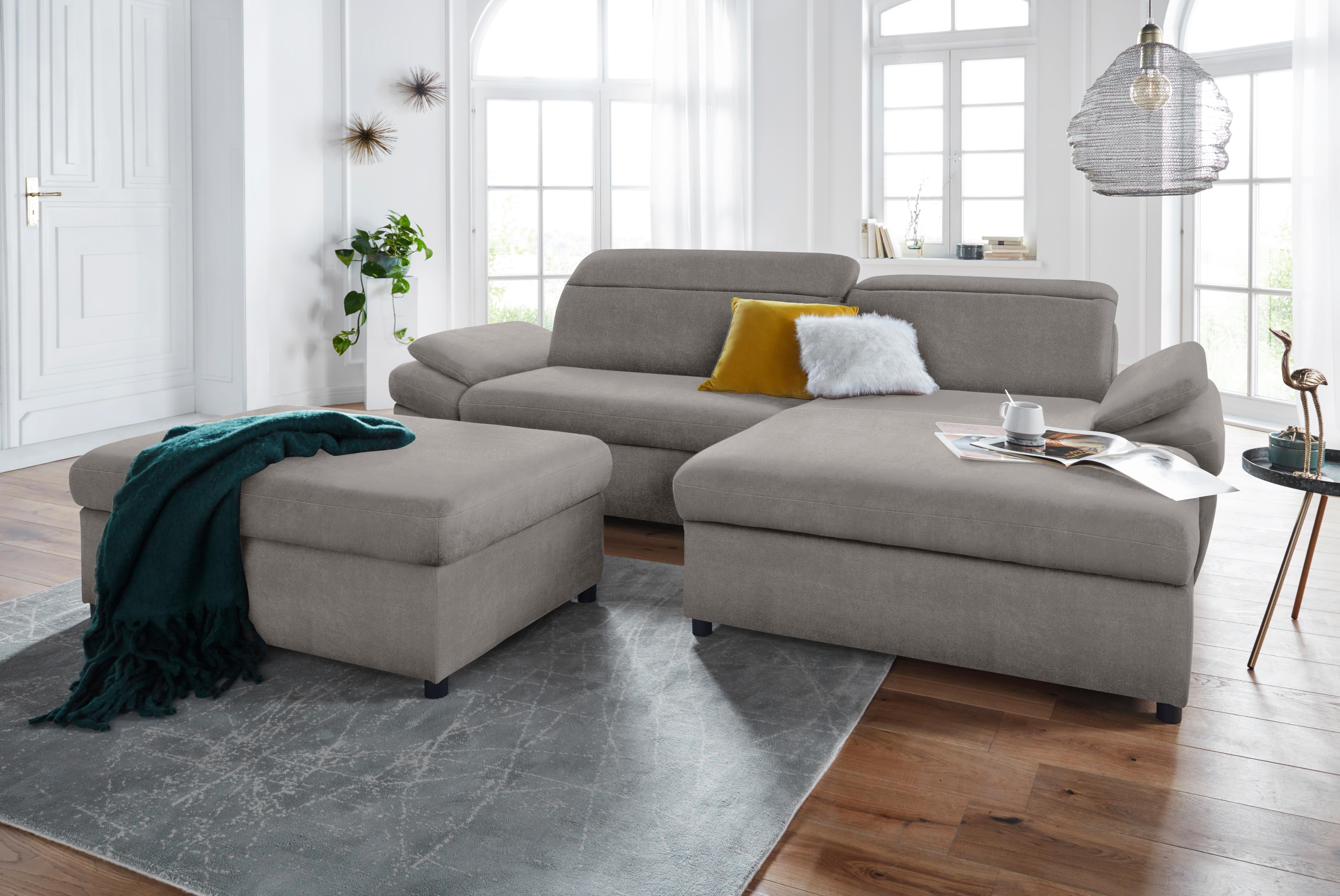 exxpo - sofa fashion Hocker Kyoto bankkruk met opbergvak onder de zitting