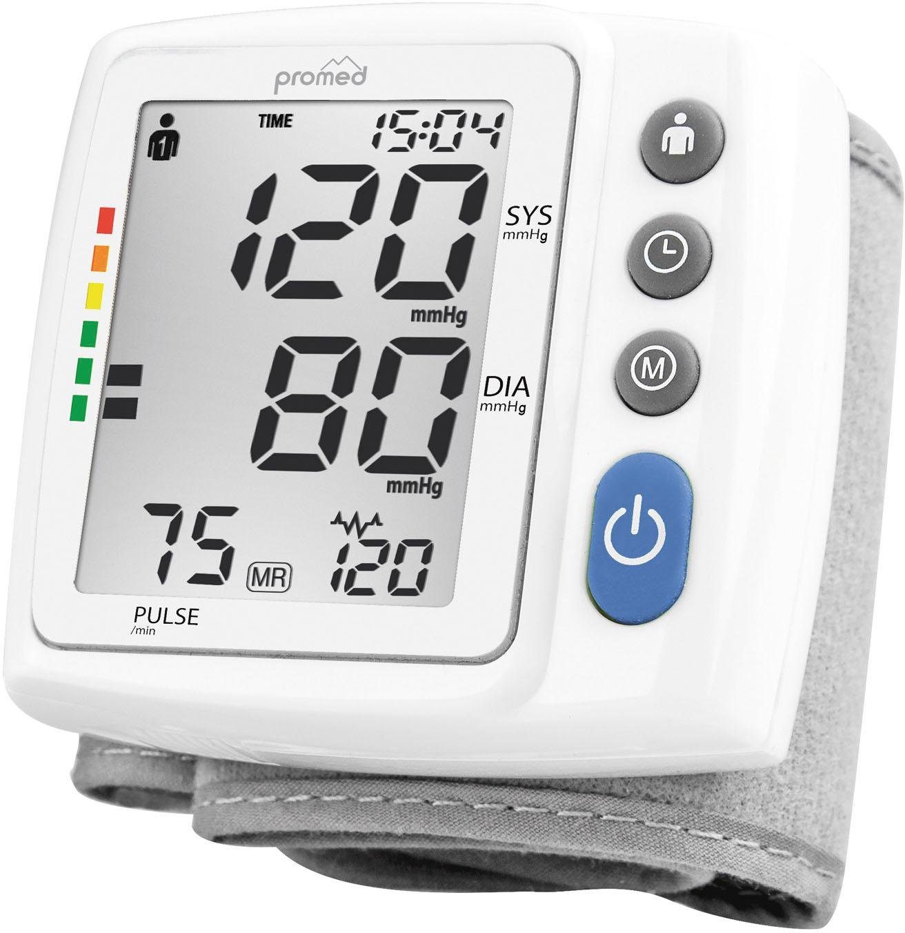 promed Pols-bloeddrukmeter HGP-30 met koortsthermometer pft-3.7