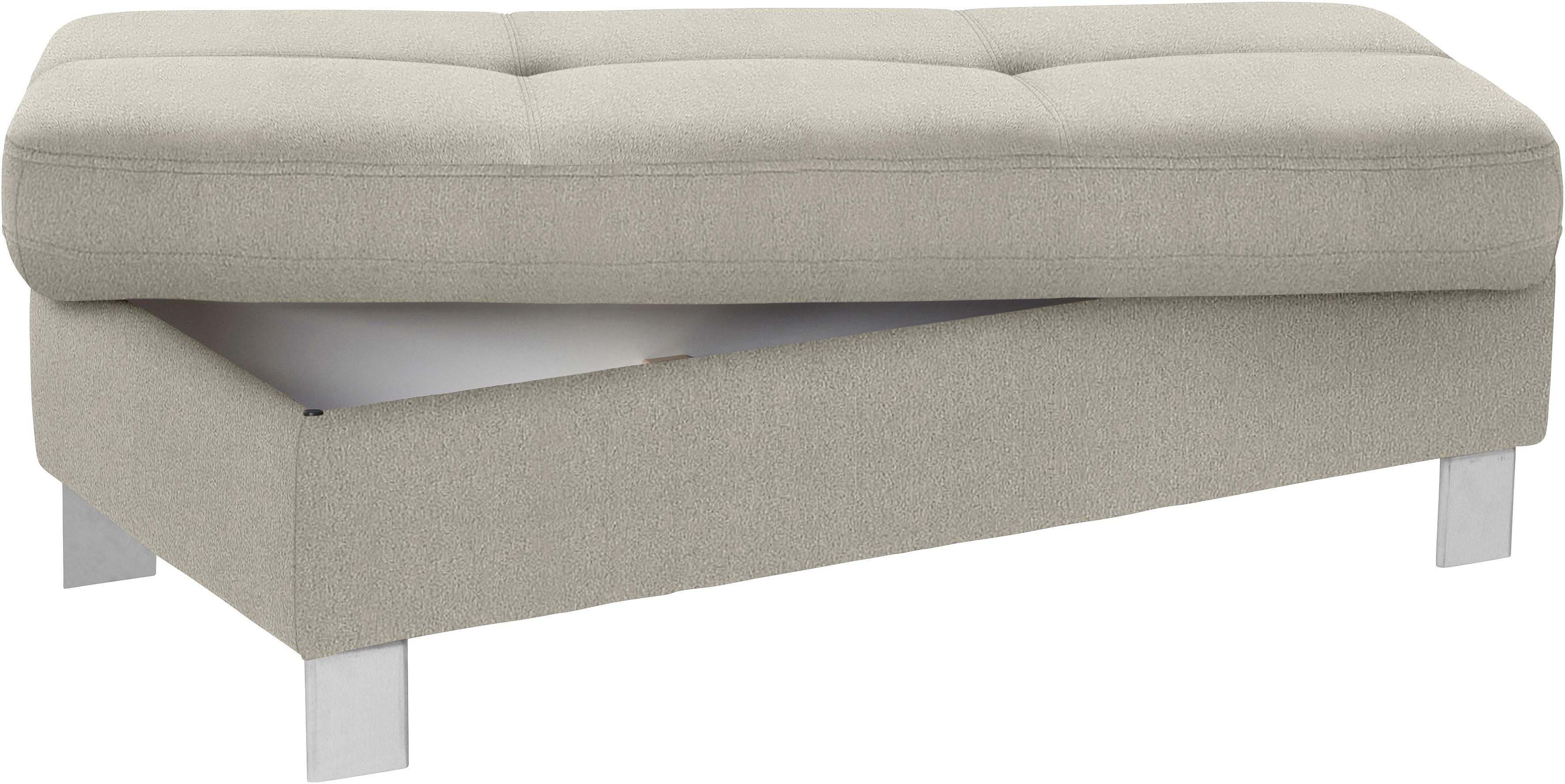 exxpo - sofa fashion Hocker Fiji Barkruk met opbergruimte onder de zitting