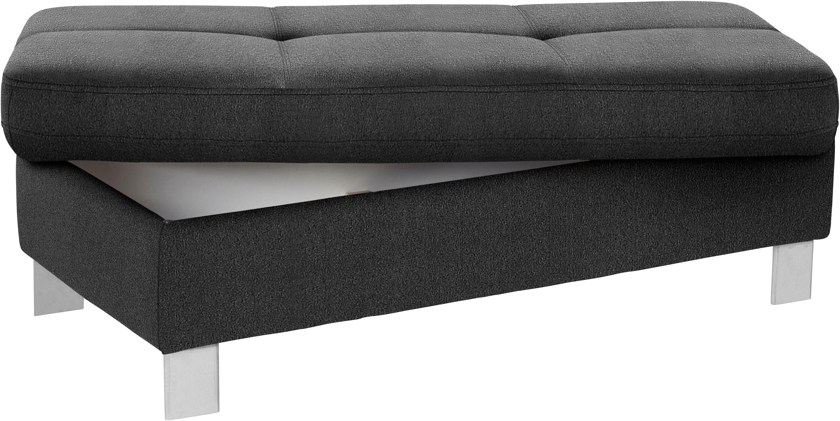 exxpo - sofa fashion Hocker Fiji Barkruk met opbergruimte onder de zitting