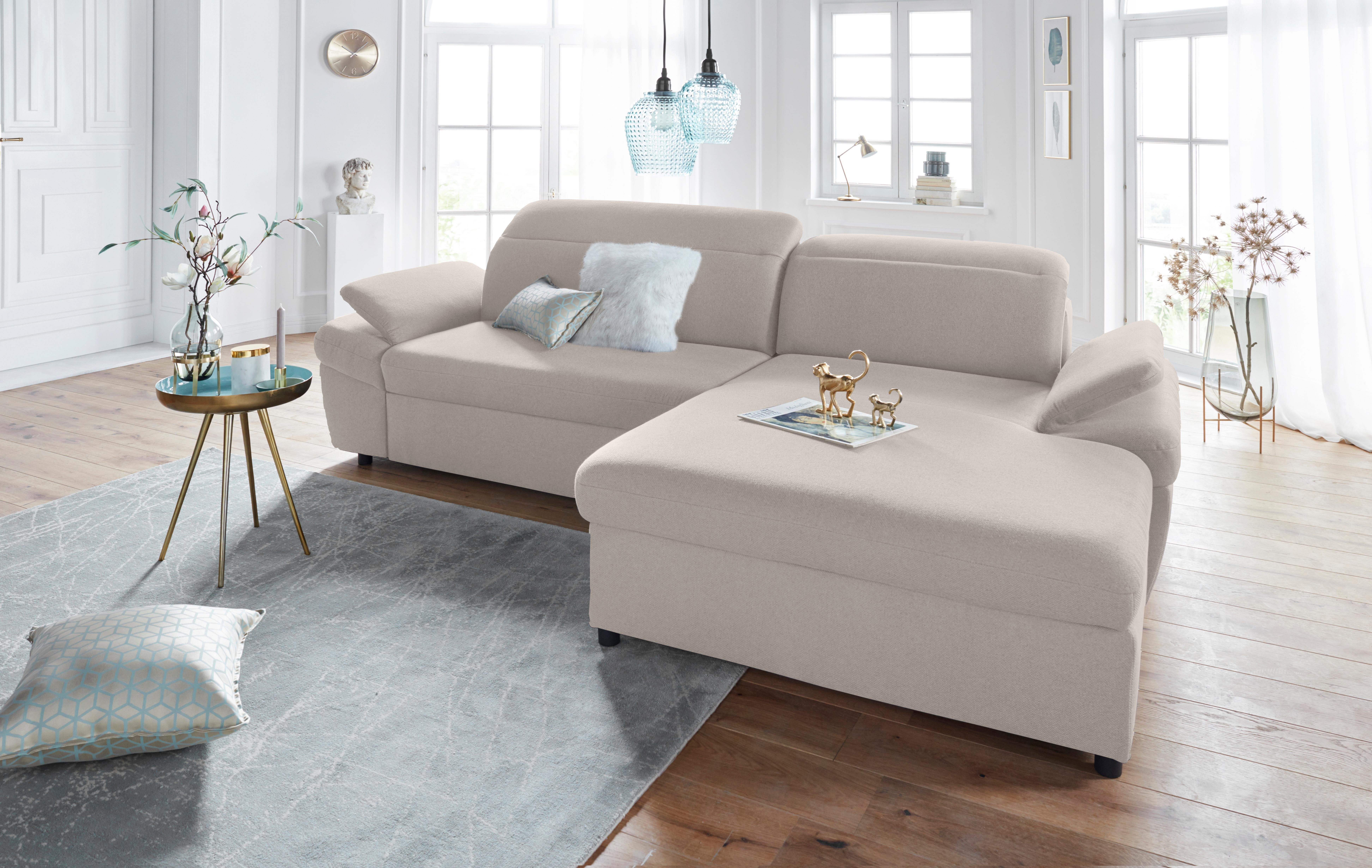 exxpo sofa fashion Hoekbank naar keuze met slaapfunctie en bedkist