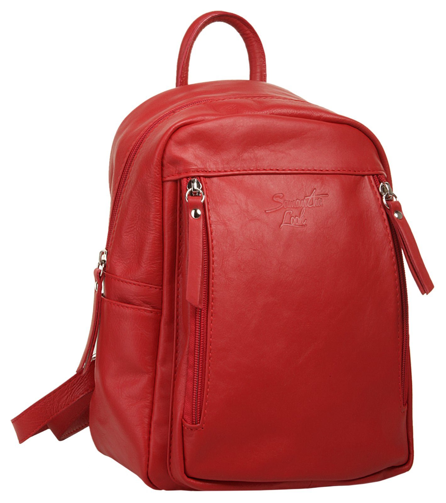 Samantha Look Rugzak echt leer, made in italy
