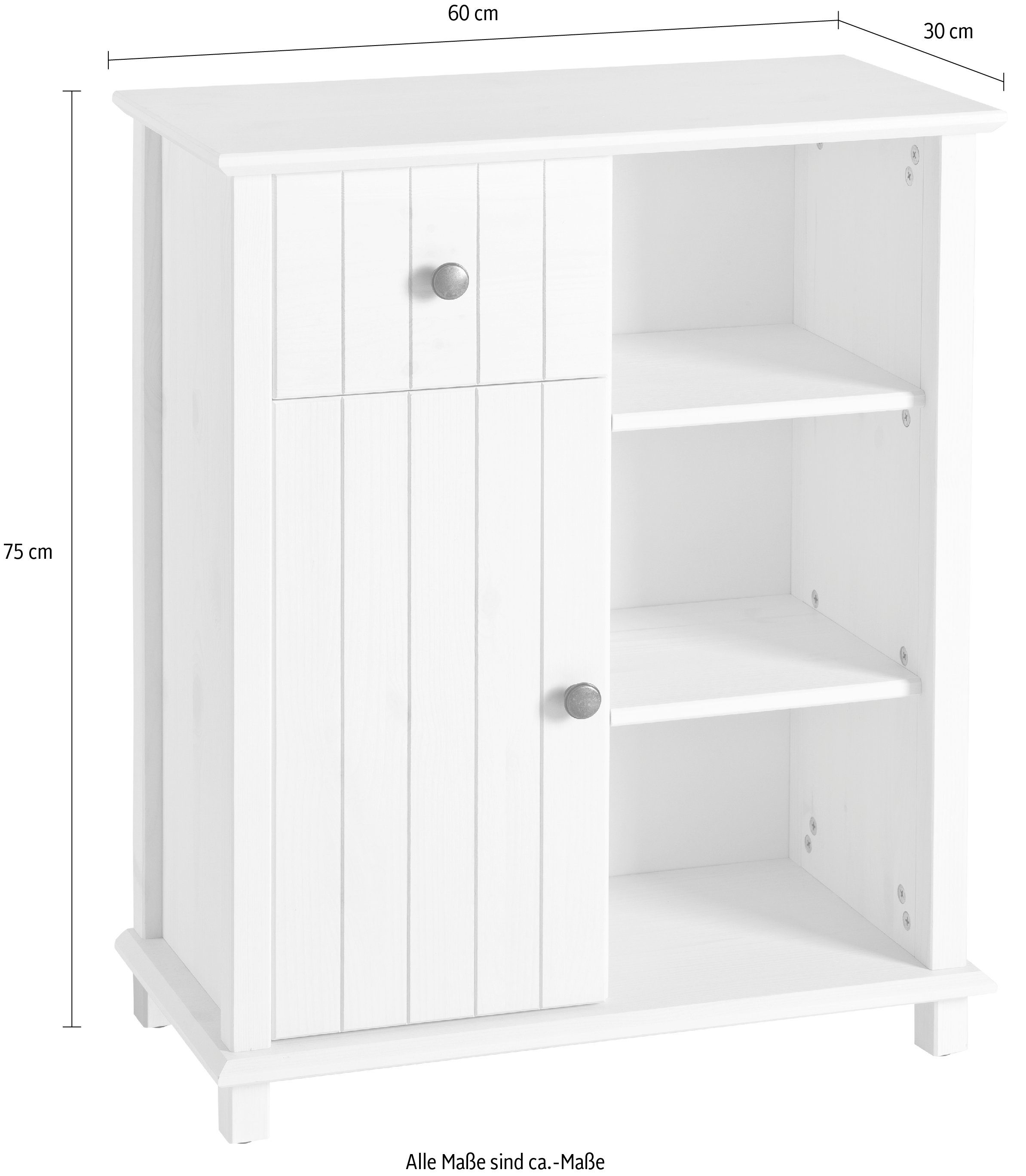 Home affaire Badkamerkast Vili Hoogte 75 cm