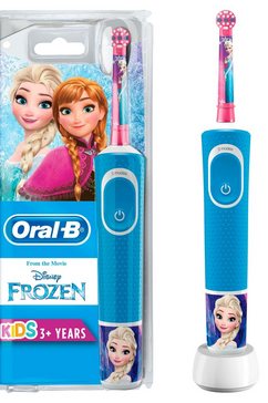 oral b elektrische kindertandenborstel frozen elektrische blauw