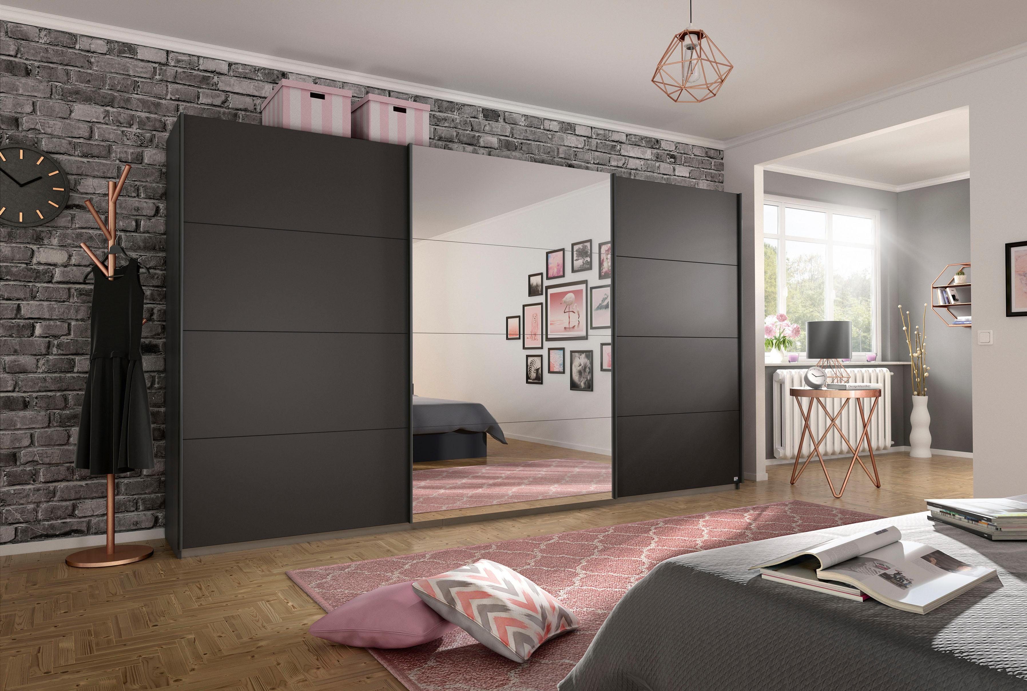 rauch Zweefdeurkast Kledingkast kast garderobe linnenkast BESTSELLER KEPAN inclusief lade-inzet en extra legplanken made in germany