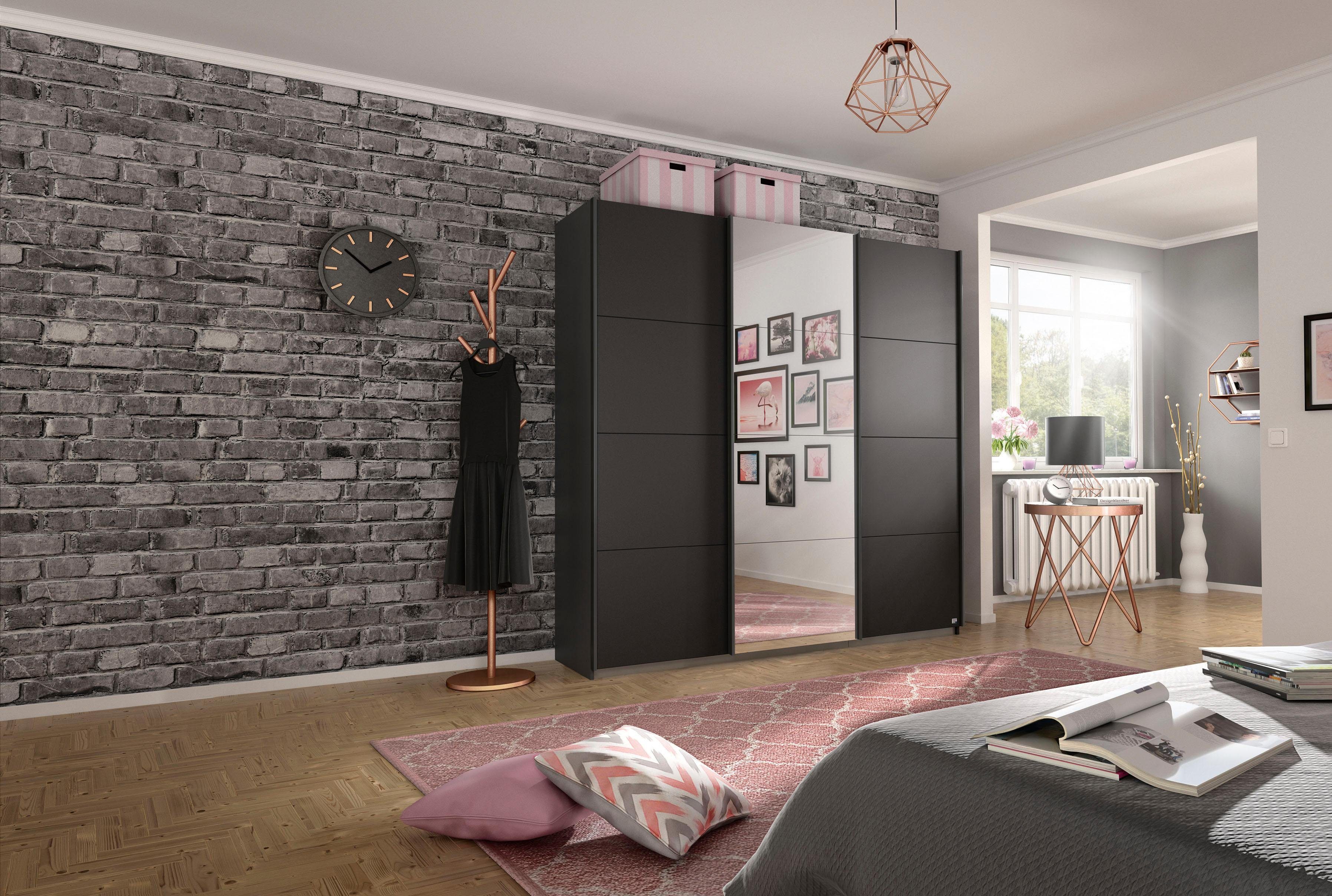 rauch Zweefdeurkast Kledingkast kast garderobe linnenkast BESTSELLER KEPAN inclusief lade-inzet en extra legplanken made in germany