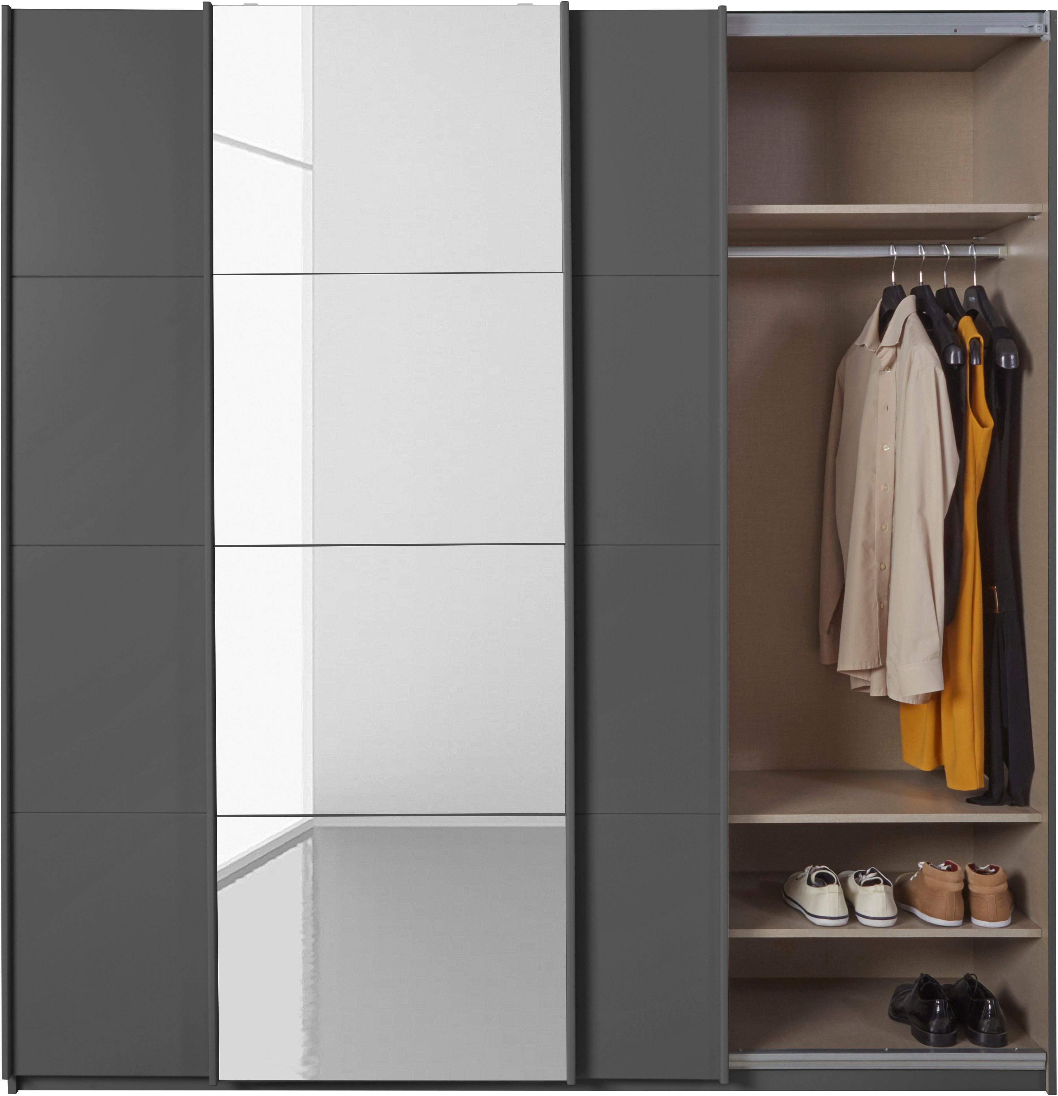 rauch Zweefdeurkast Kledingkast kast garderobe linnenkast BESTSELLER KEPAN inclusief lade-inzet en extra legplanken made in germany