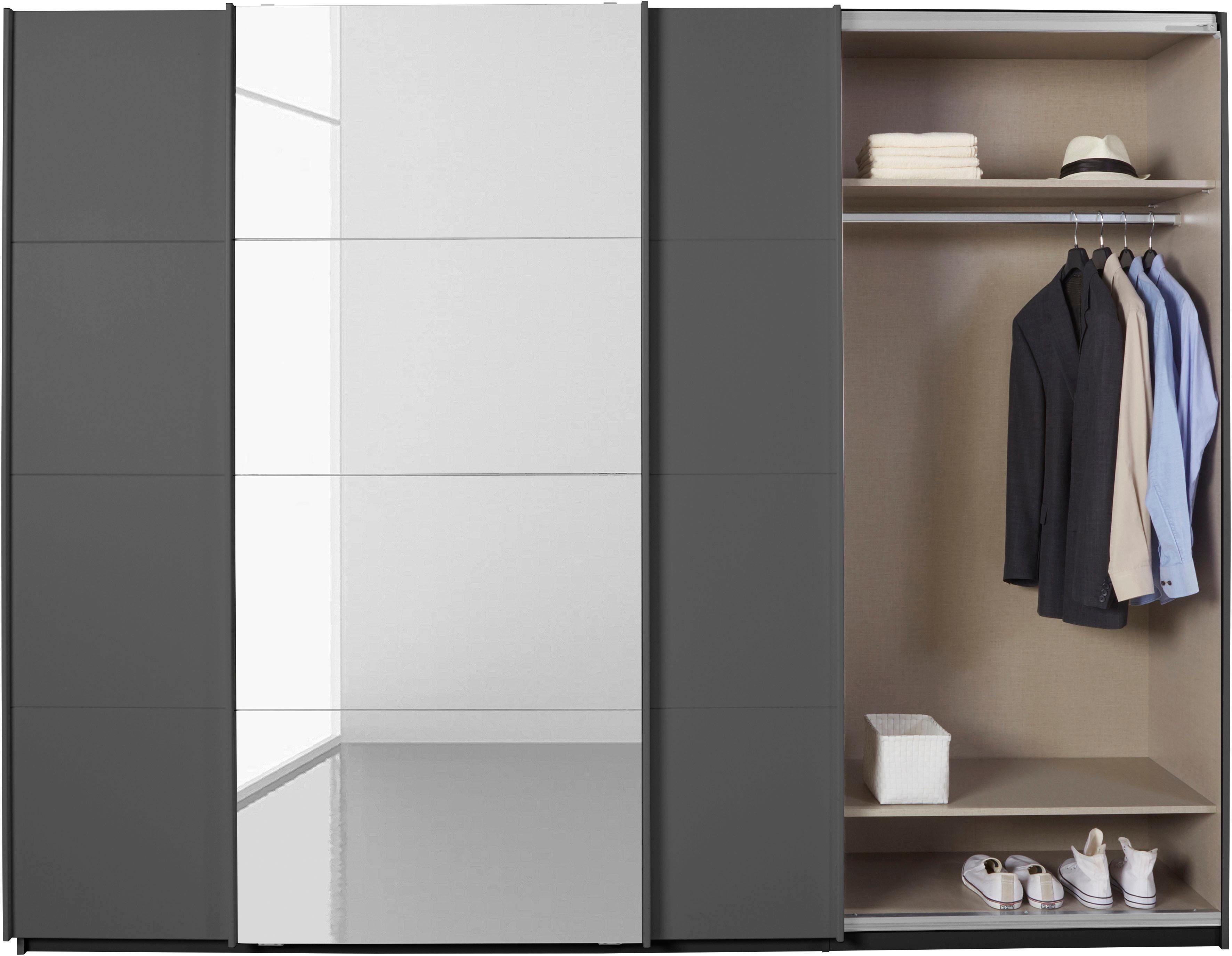 rauch Zweefdeurkast Kledingkast kast garderobe linnenkast BESTSELLER KEPAN inclusief lade-inzet en extra legplanken made in germany
