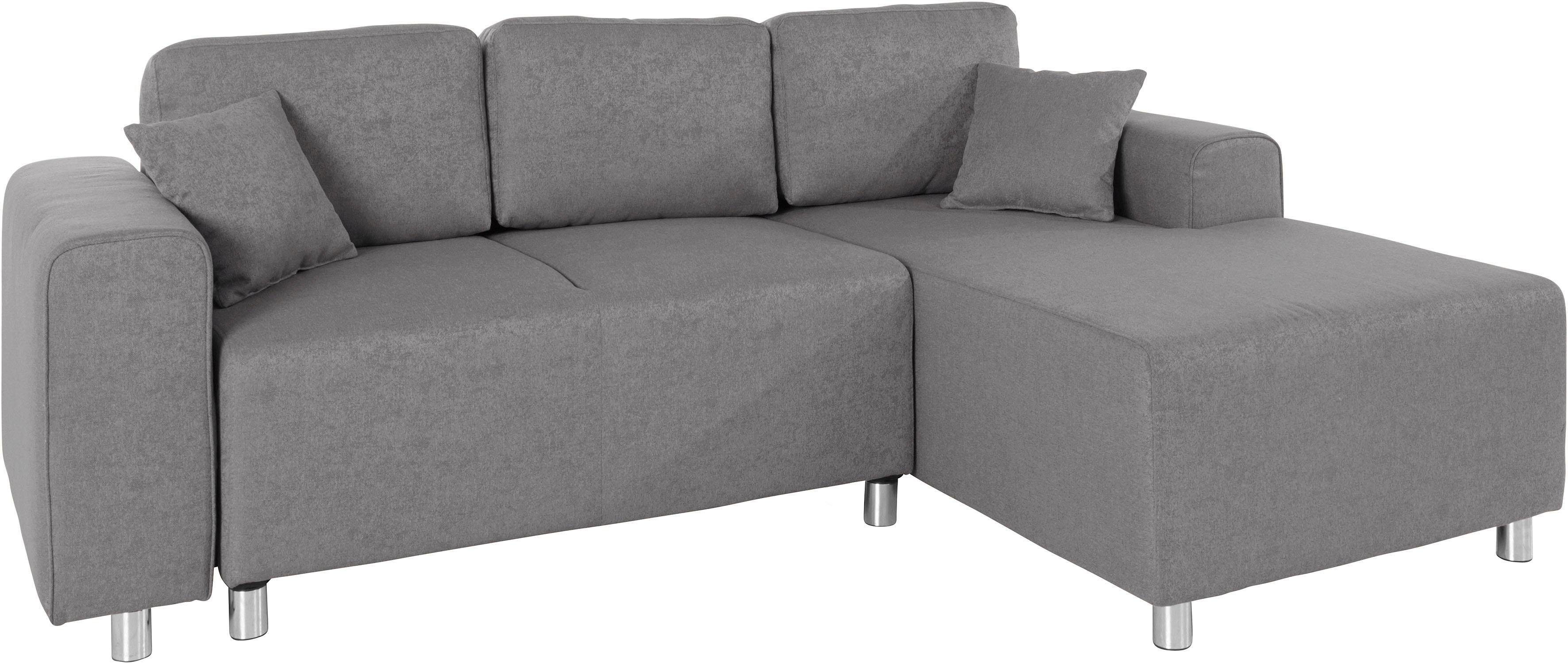 Guido Maria Kretschmer Home&Living Hoekbank Györ L-vorm, optioneel met bedfunctie en bedlade inclusief 2 sierkussens