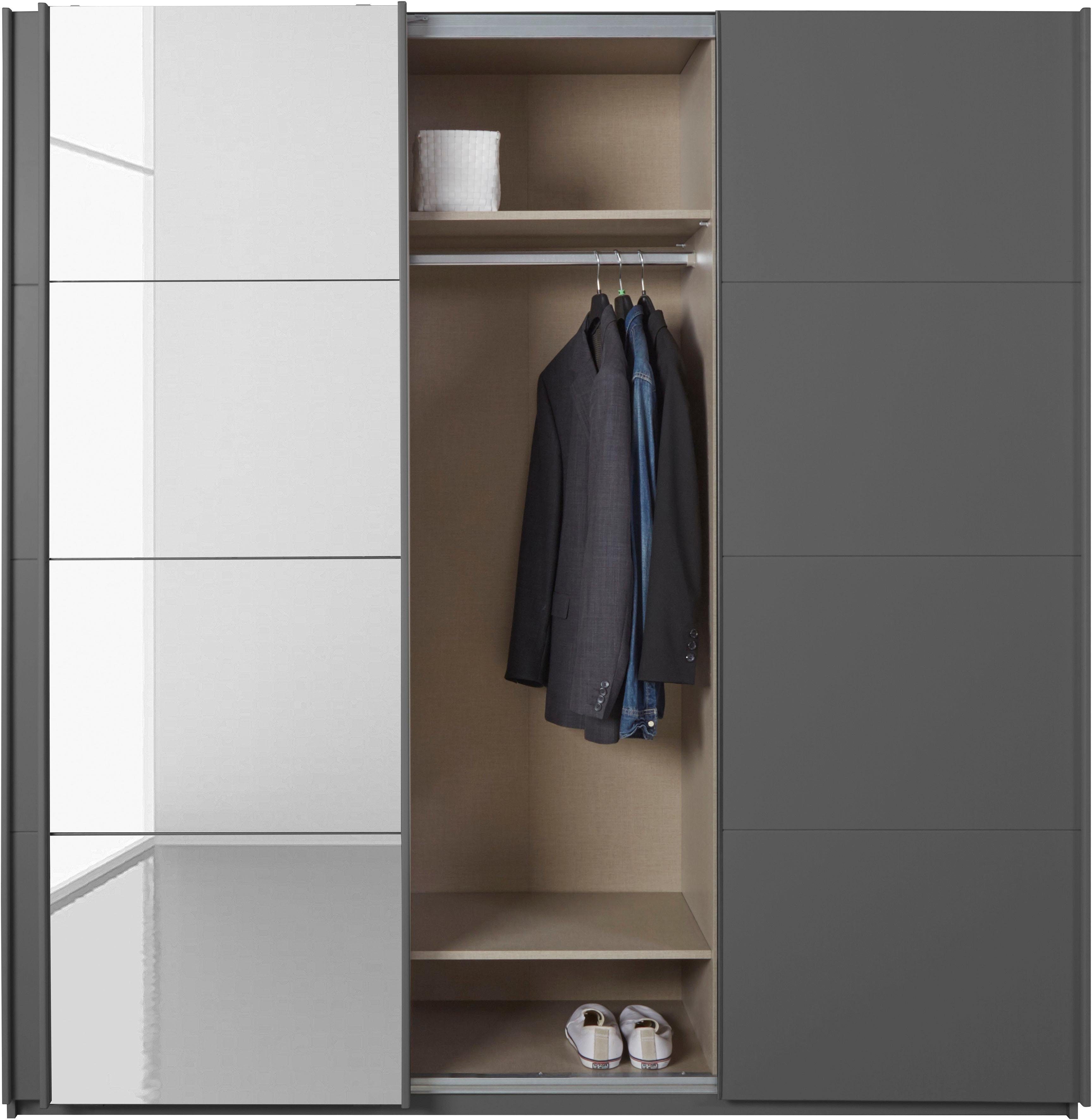 rauch Zweefdeurkast Kledingkast kast garderobe linnenkast BESTSELLER KEPAN inclusief lade-inzet en extra legplanken made in germany