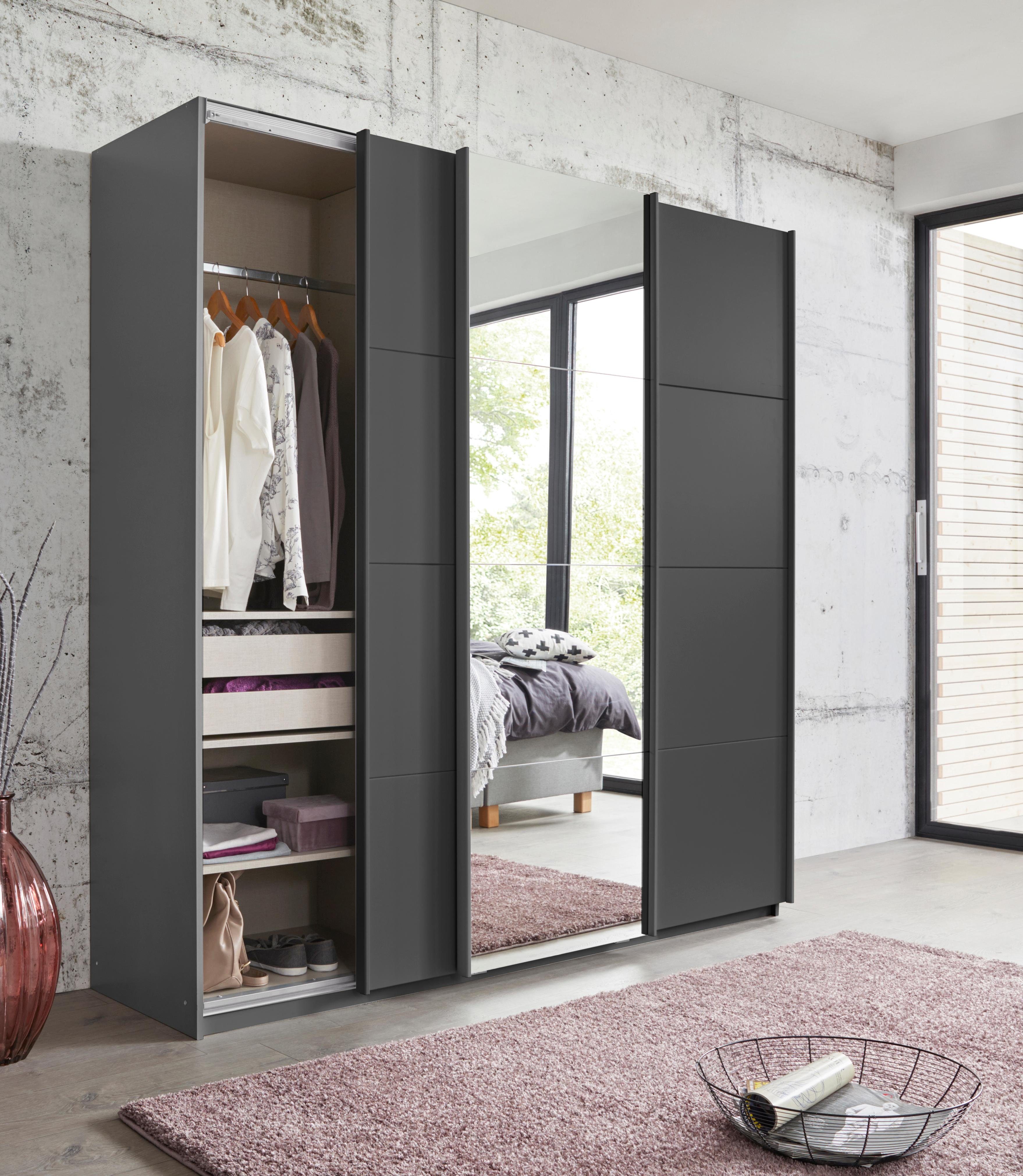 rauch Zweefdeurkast Kledingkast kast garderobe linnenkast BESTSELLER KEPAN inclusief lade-inzet en extra legplanken made in germany