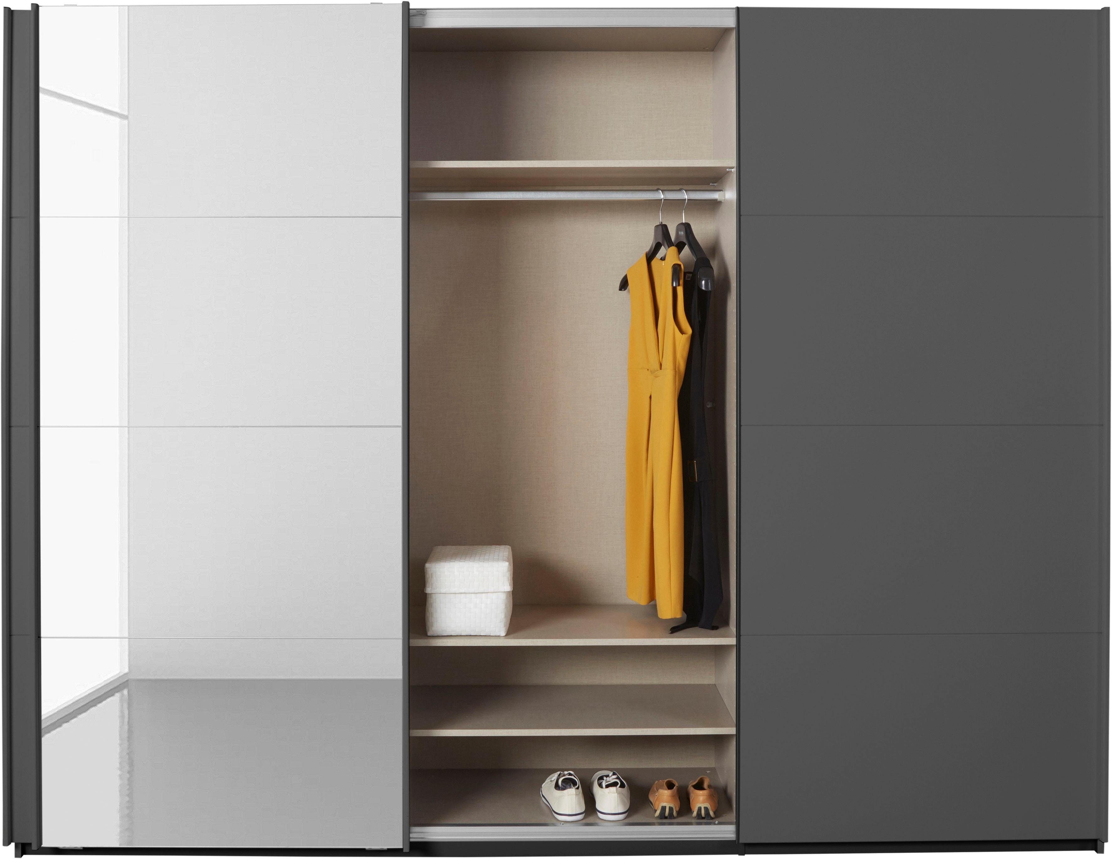rauch Zweefdeurkast Kledingkast kast garderobe linnenkast BESTSELLER KEPAN inclusief lade-inzet en extra legplanken made in germany