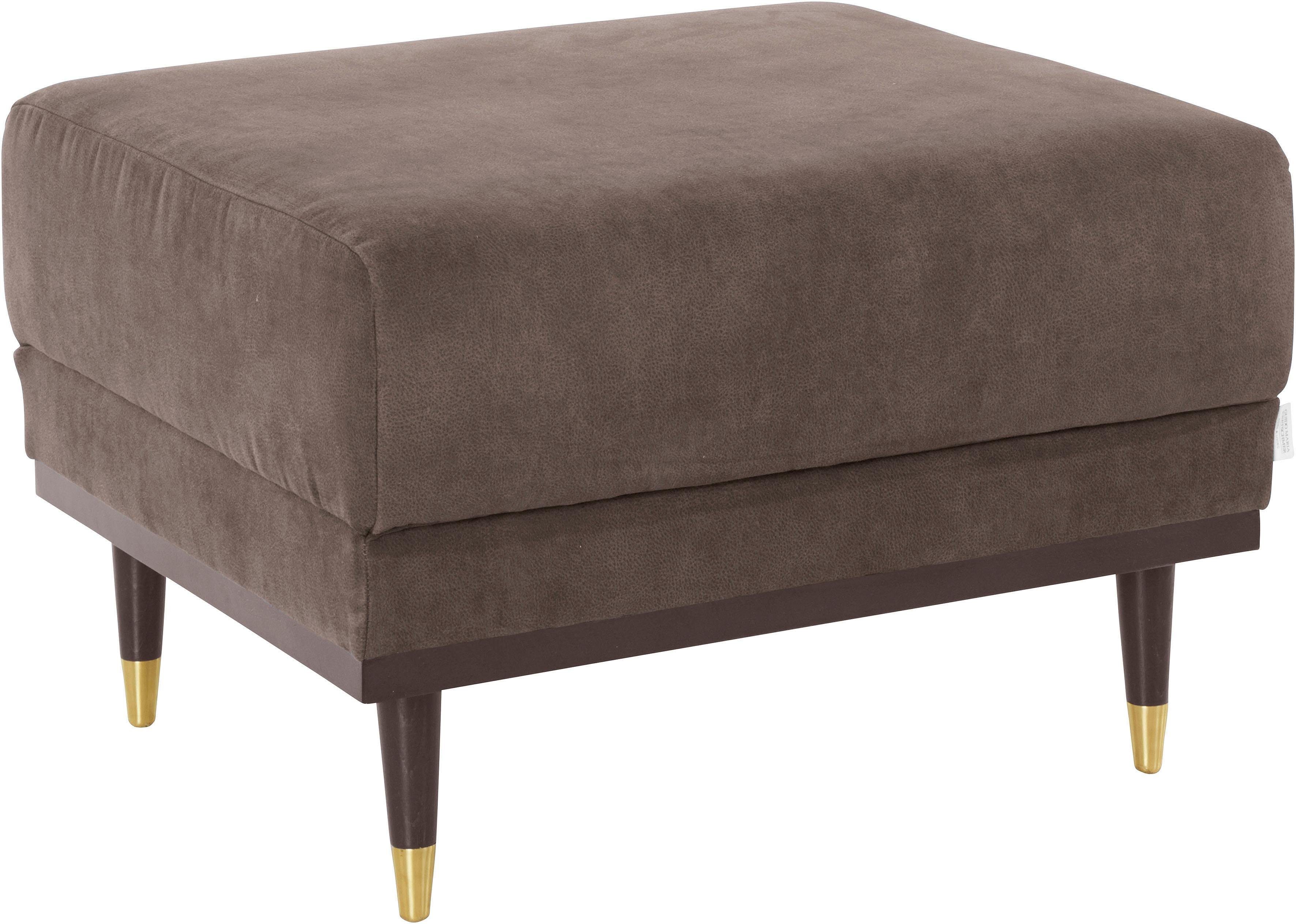 Home affaire Hocker Chamby met houten frame onderaan