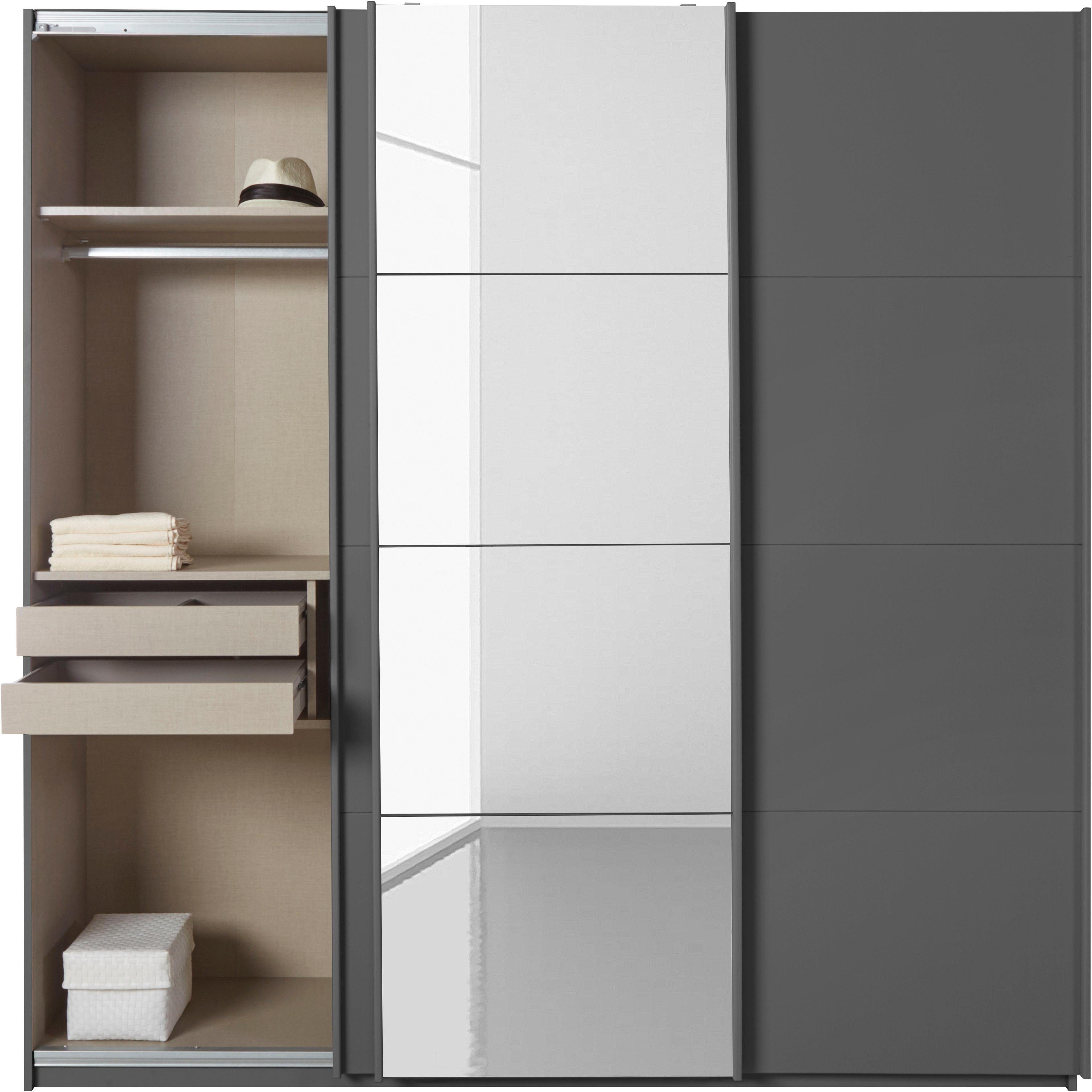 rauch Zweefdeurkast Kledingkast kast garderobe linnenkast BESTSELLER KEPAN inclusief lade-inzet en extra legplanken made in germany