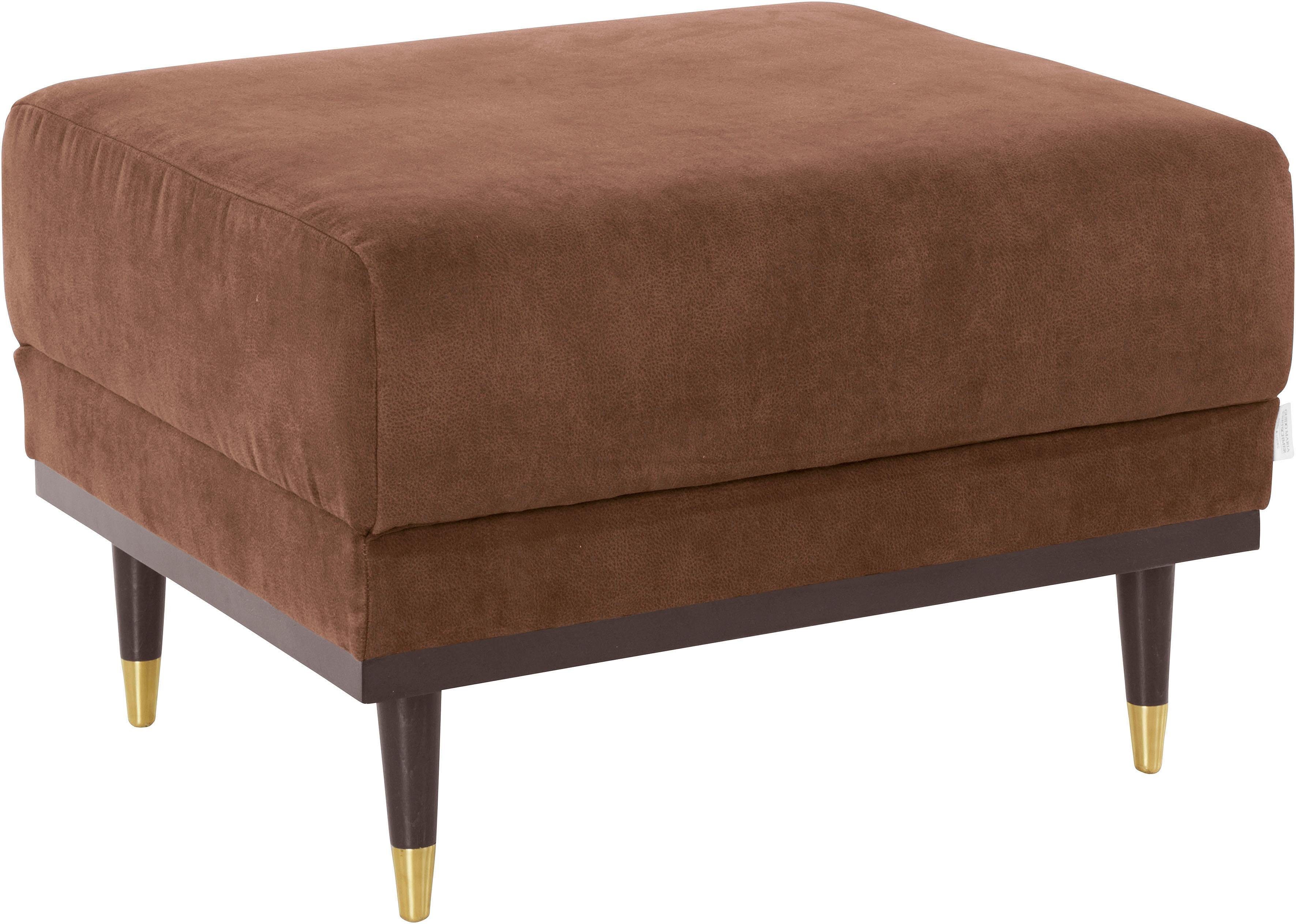 Home affaire Hocker Chamby met houten frame onderaan
