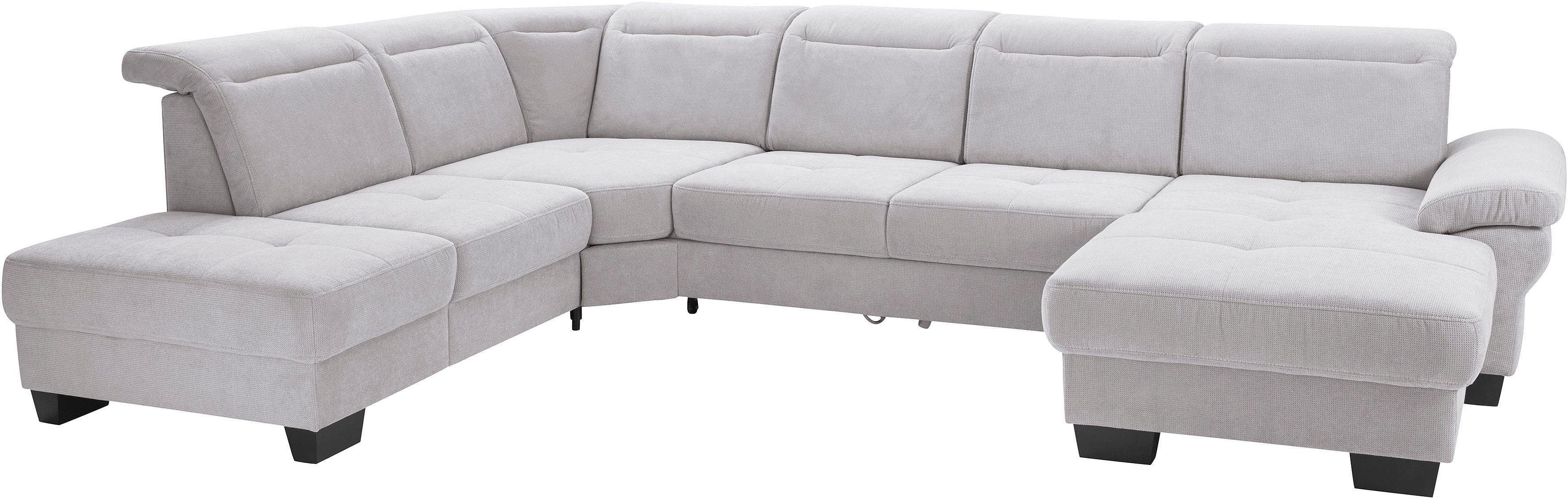 Places of Style Zithoek Cornwall U-vorm inclusief zitdiepteverstelling, naar keuze met slaapfunctie