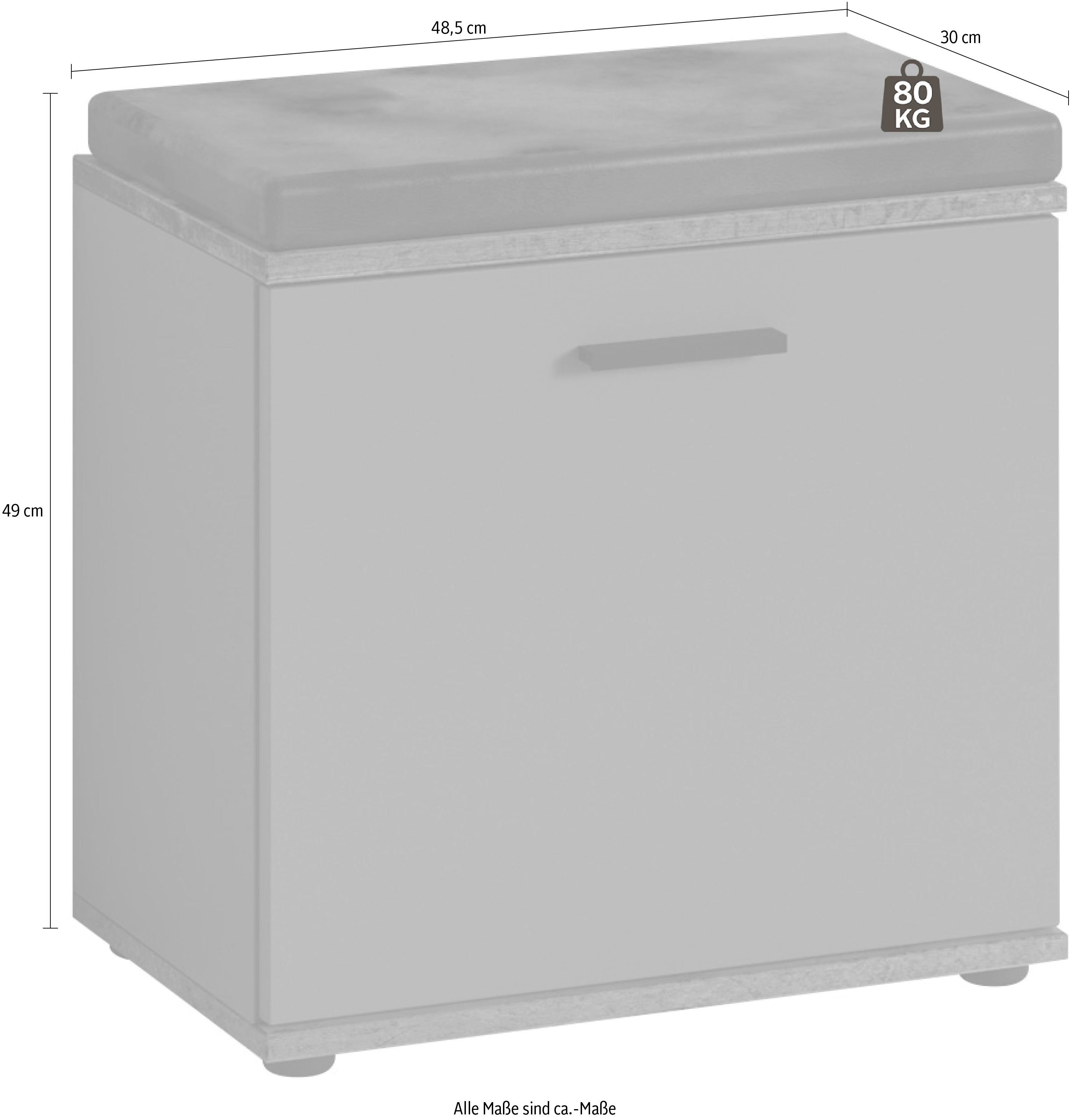 INOSIGN Zitbank Jakob Breedte 48,5 cm