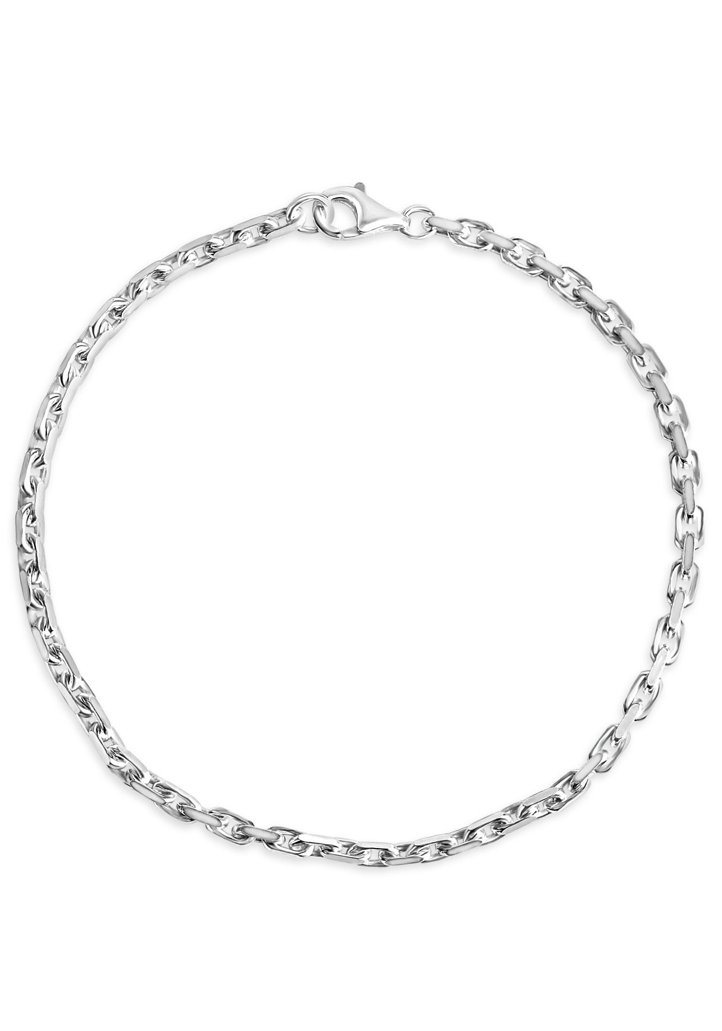Firetti Armband Sieraad cadeau zilver 925 armband armketting ankerkette infinity unisex armbanden maat 19 zilver(kleur)