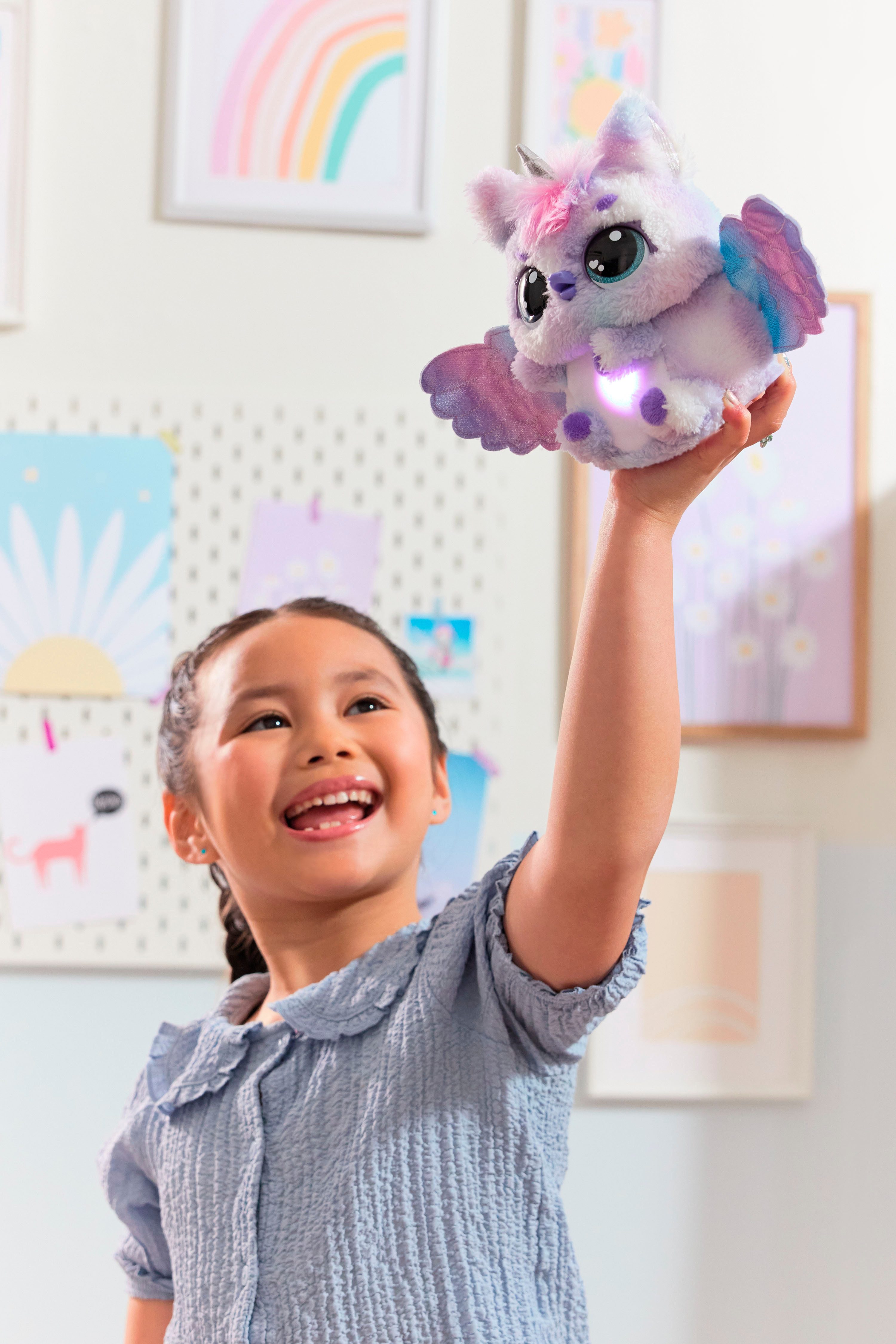 Spin Master Speelfiguur Hatchimals Alive Mystery Ei Pufficorn