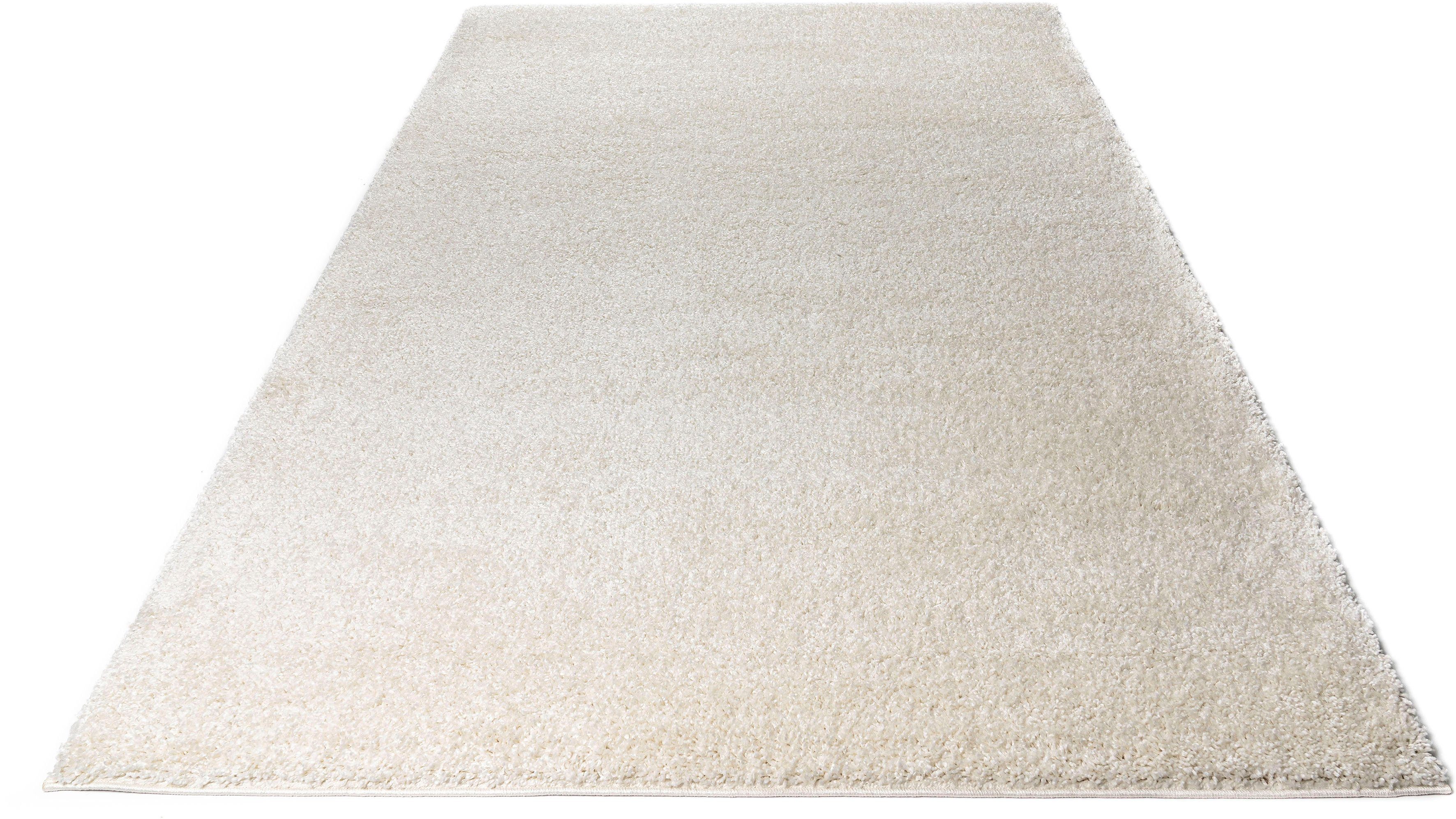 Bruno Banani Hoogpolig vloerkleed Shaggy Soft geweven, uni kleuren, bijzonder zacht en knuffelig, klantenfavoriet