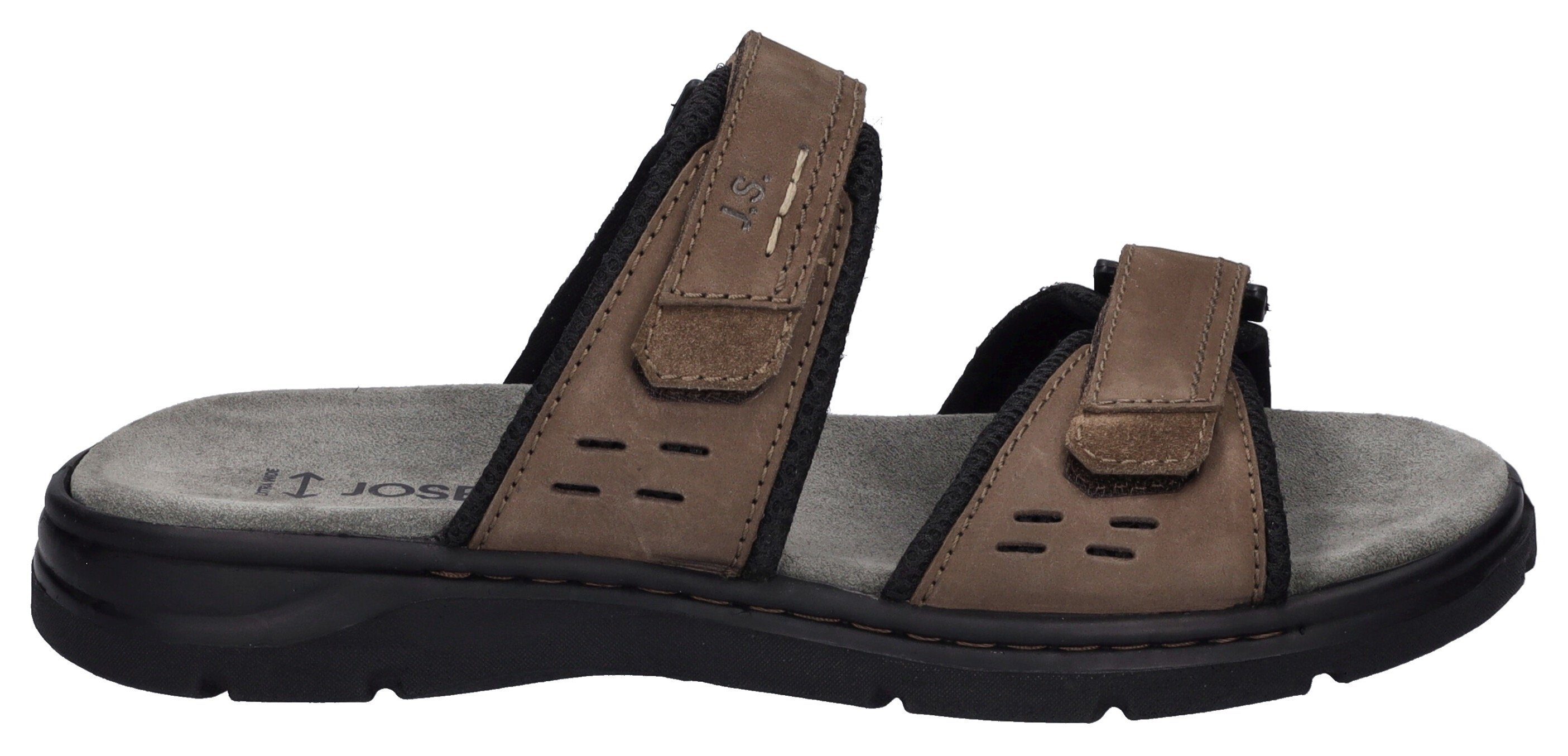 Josef Seibel Slippers Marlon 01 zomerschoen, slippers, klittenbandschoen, met klittenbandsluitingen