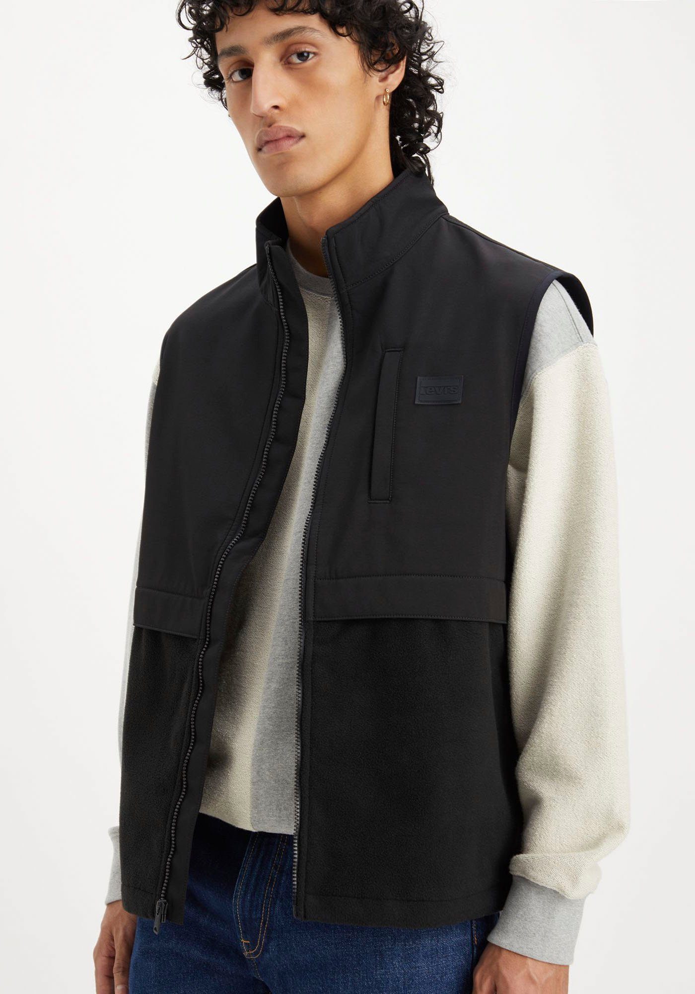 Levi's® Mouwloos fleecevest GEARY FLEECE VEST
