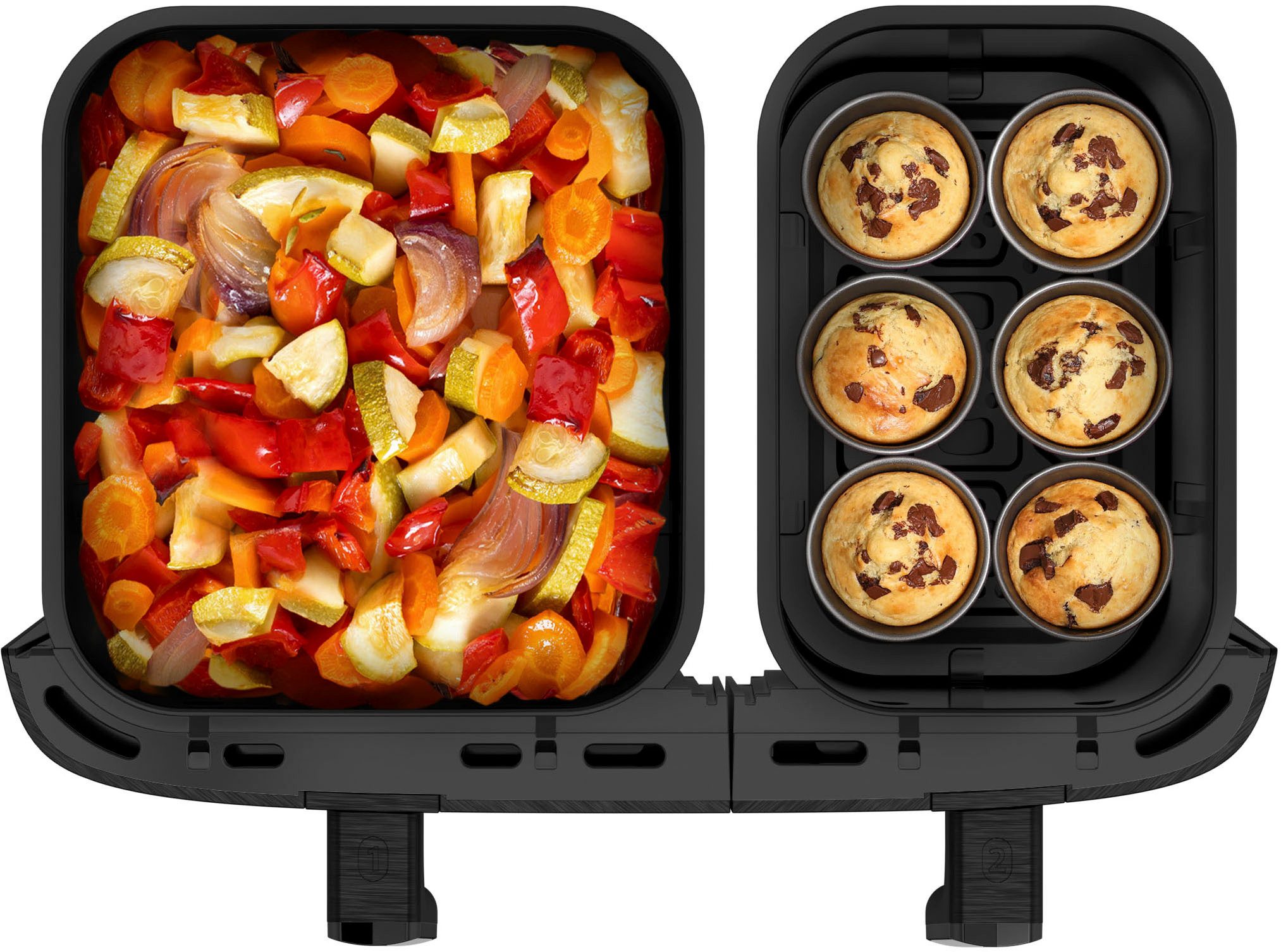 Tefal Airfryer EY9428 Dual Easy Fry XXL