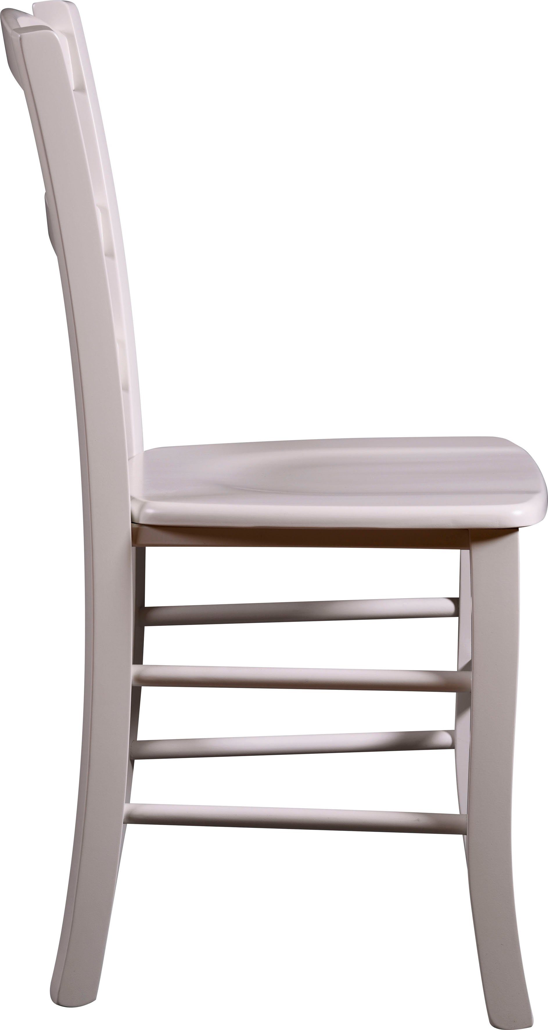 Home affaire Eetkamerstoel Super Paesana van massief beukenhout (set, 2 stuks)