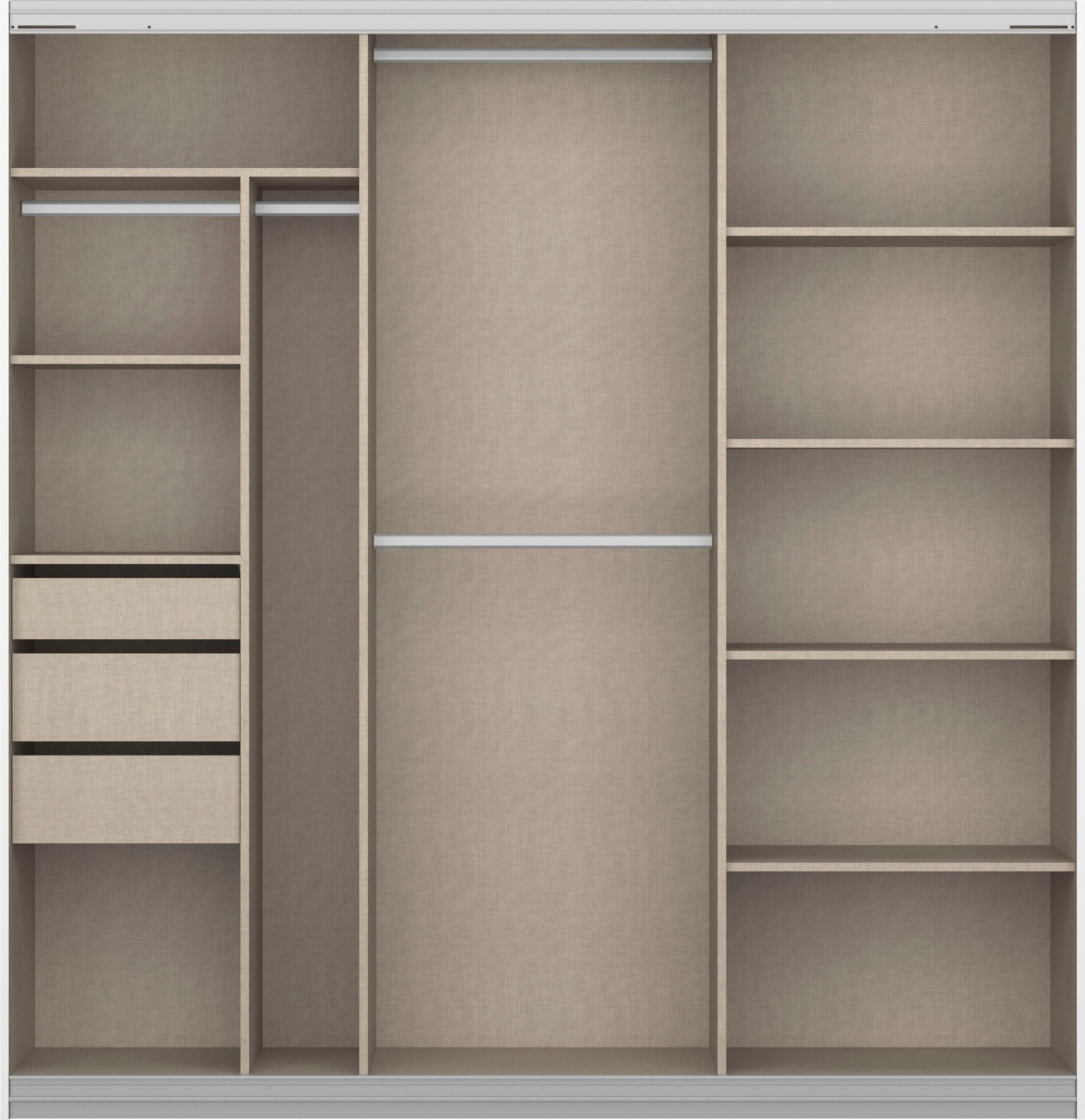 rauch Zweefdeurkast Kledingkast kast garderobe TOPSELLER OTELI incl. binnenindeling