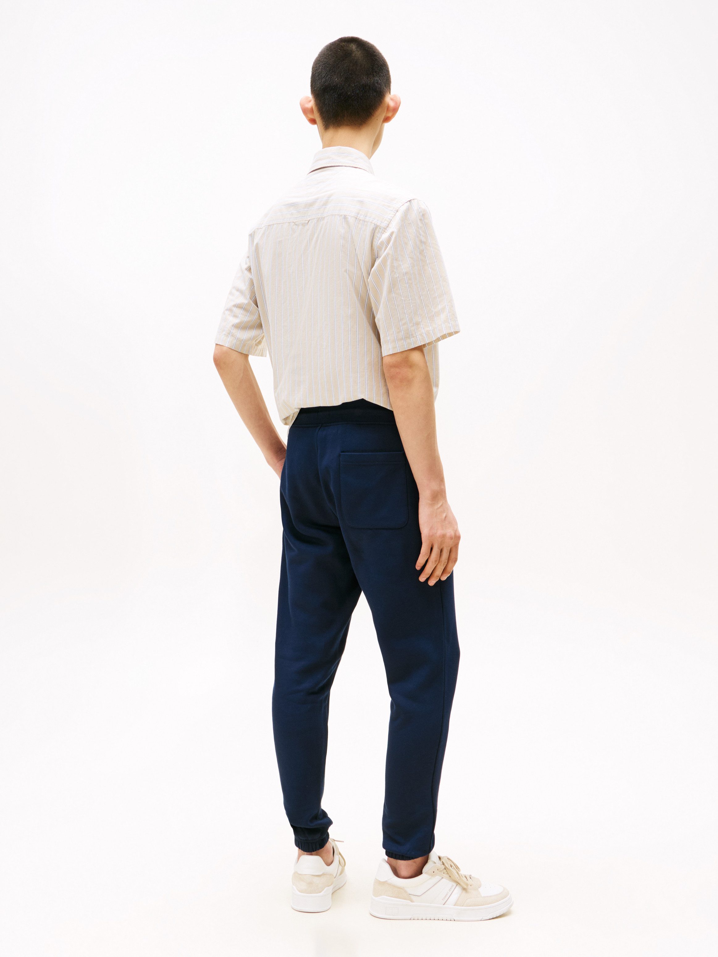 TOMMY JEANS Sweatbroek TJM SLIM S FLAG SWEATPANT