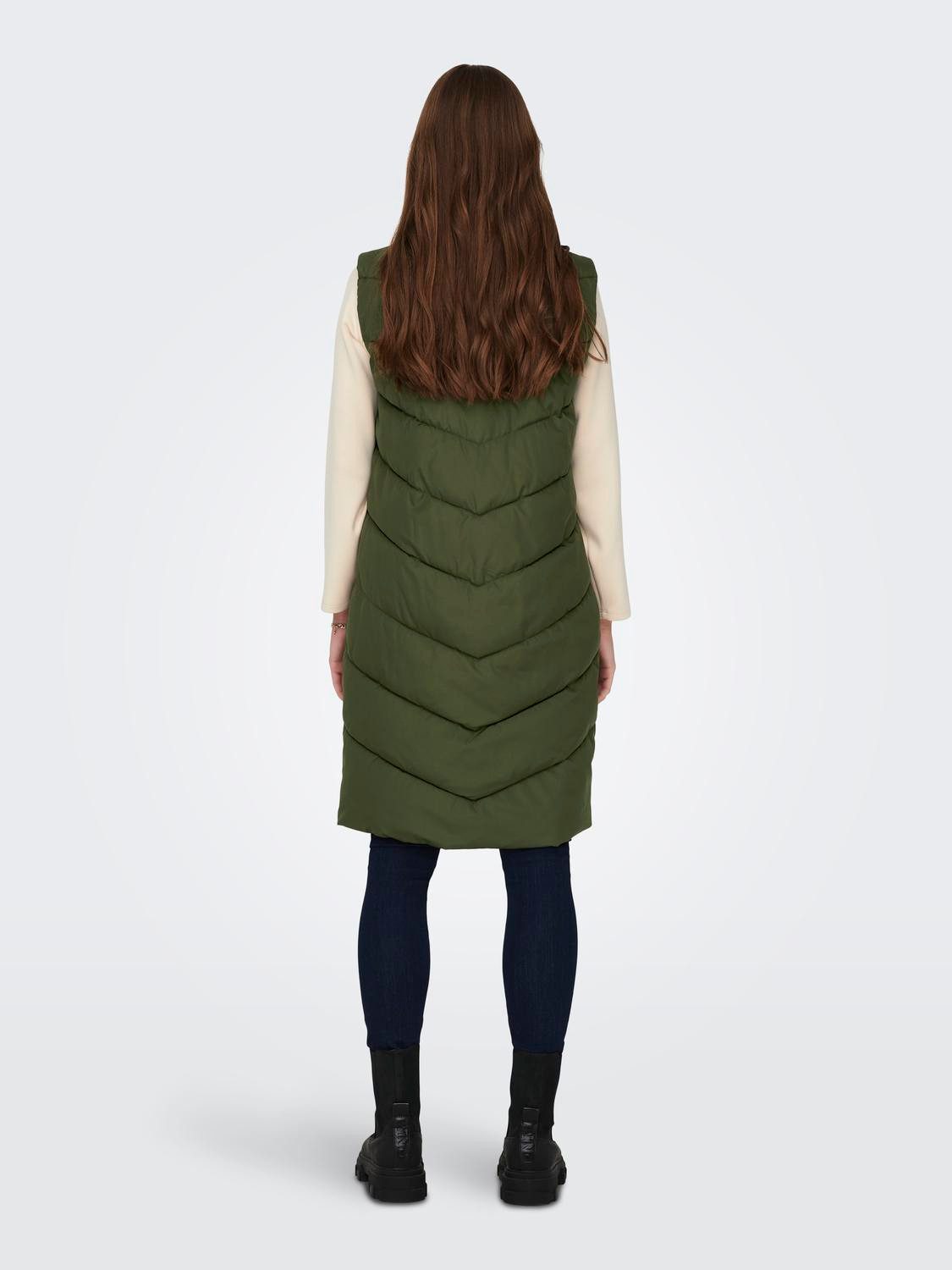 JDY Bodywarmer JDYFINNO LONG PADDED WAISTCOAT NEW NOOS