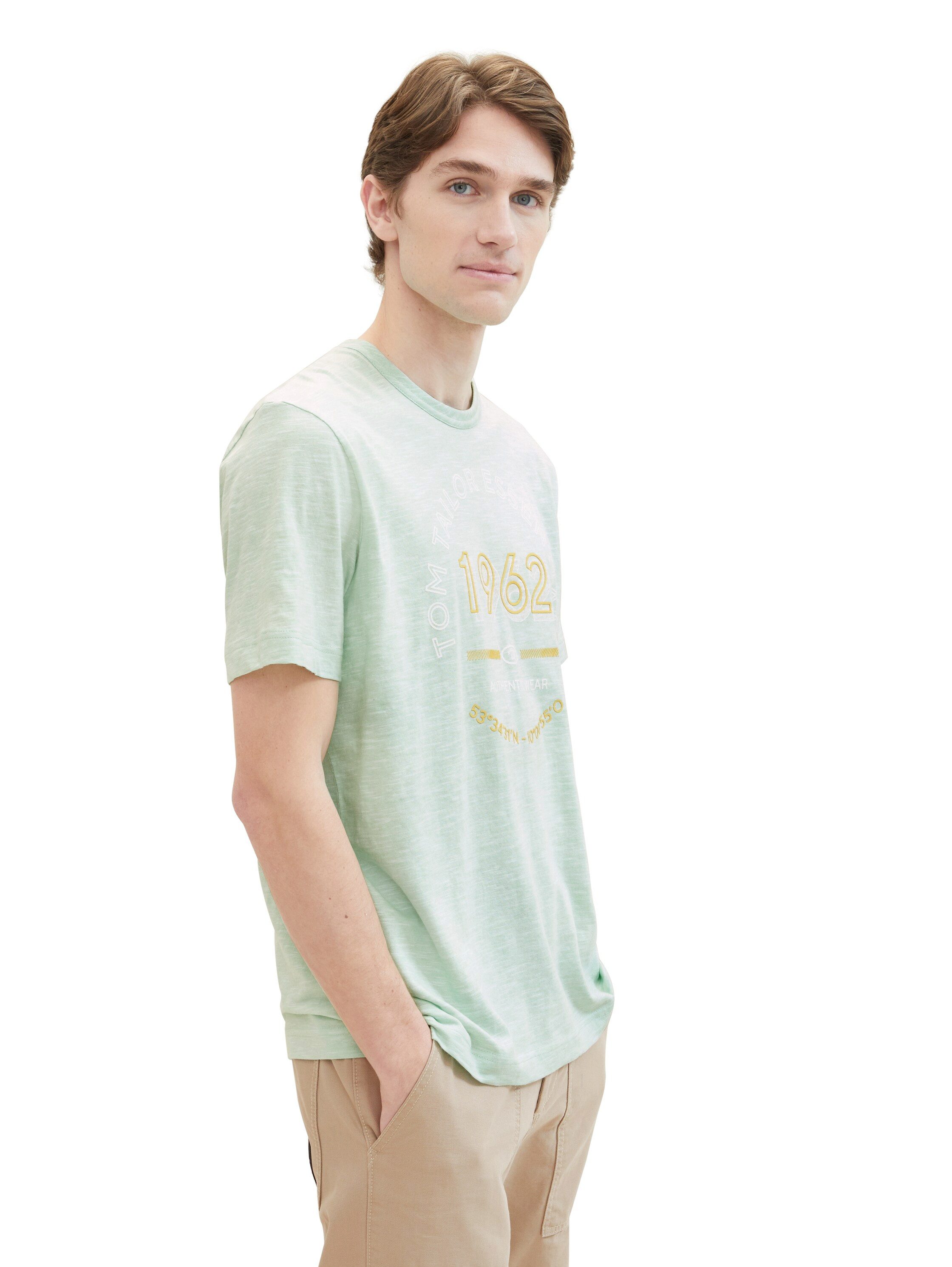Tom Tailor Shirt met print met frontprintlogo